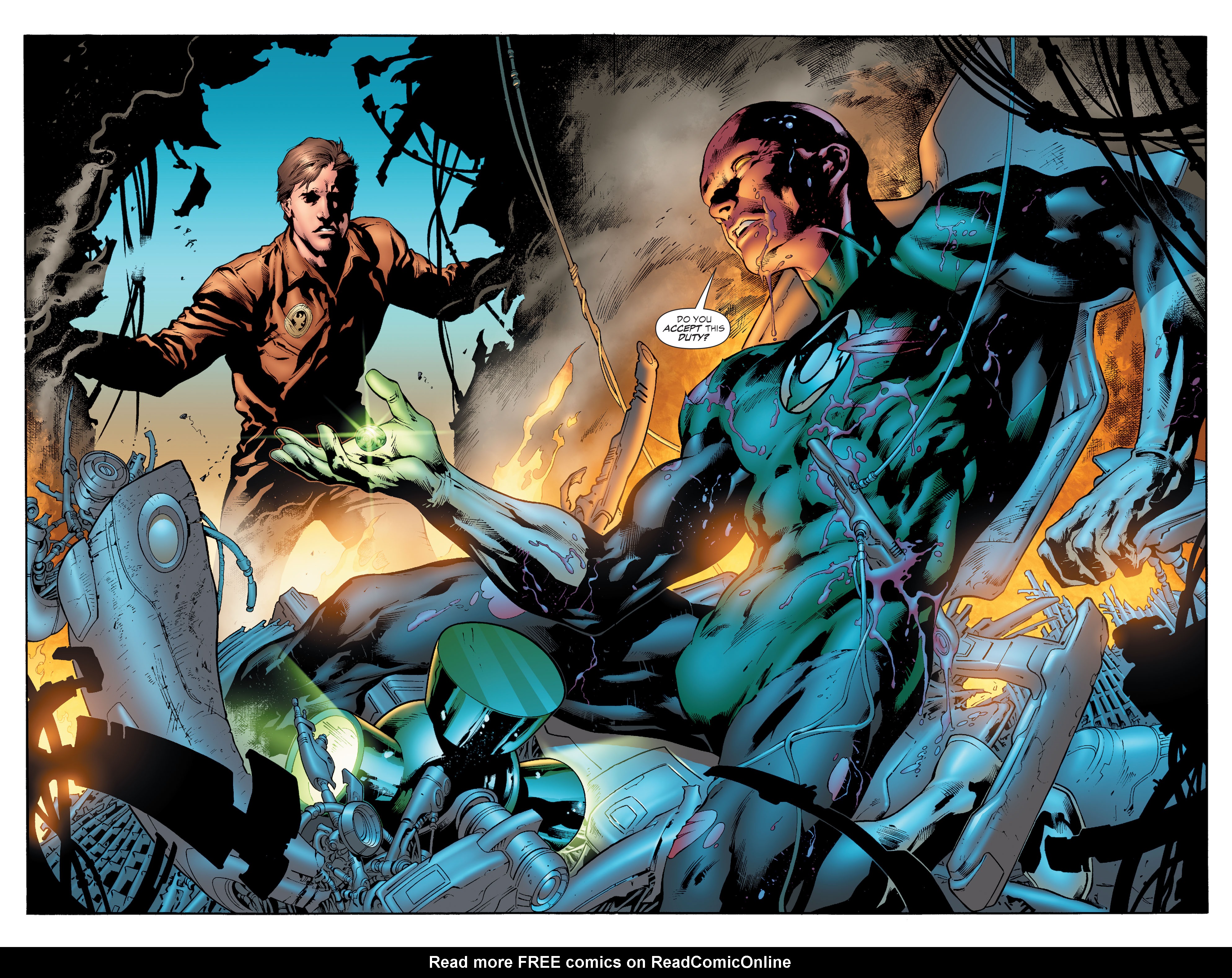 Read online Green Lantern by Geoff Johns comic -  Issue # TPB 4 (Part 2) - 9