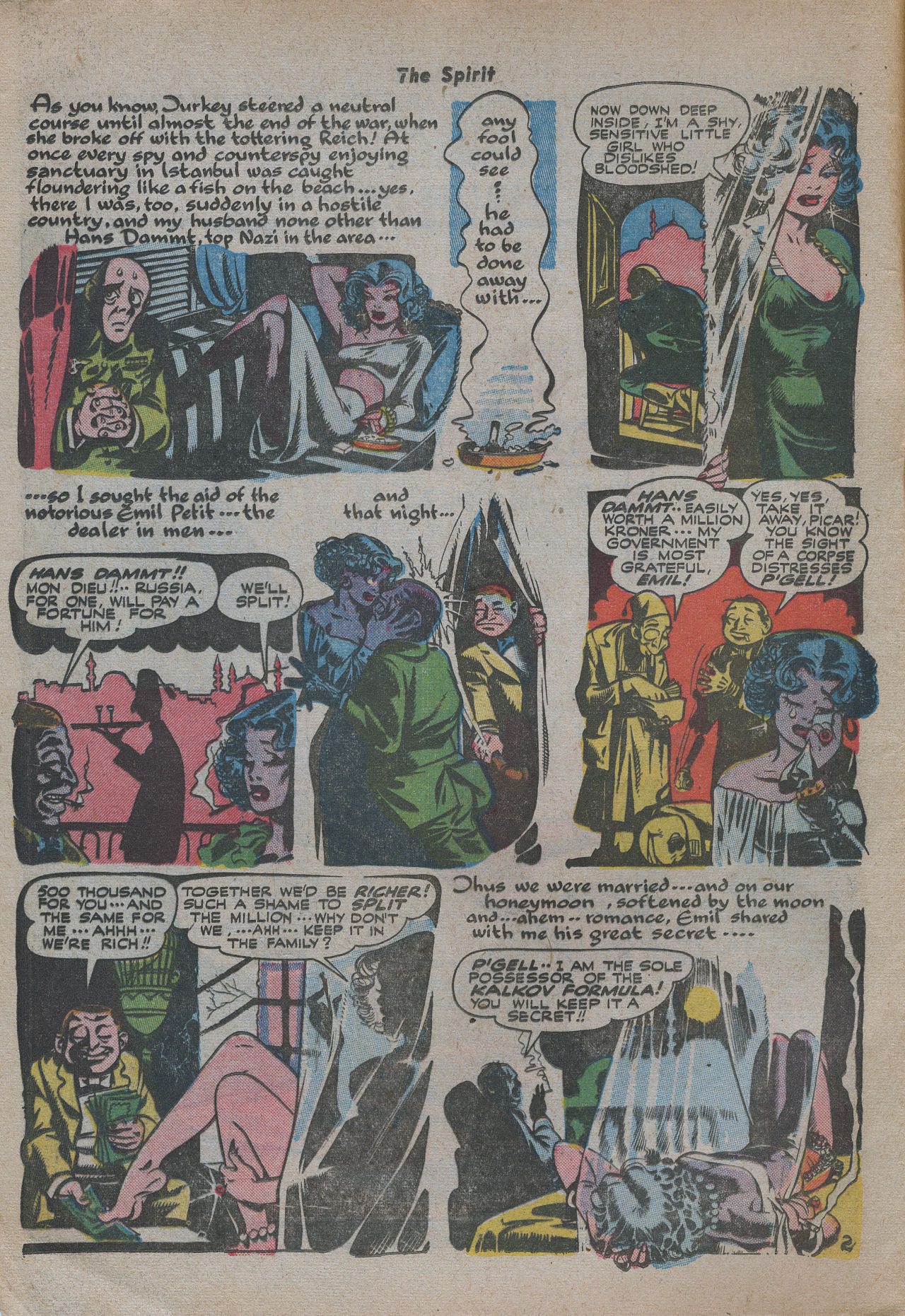 Read online The Spirit (1944) comic -  Issue #21 - 4