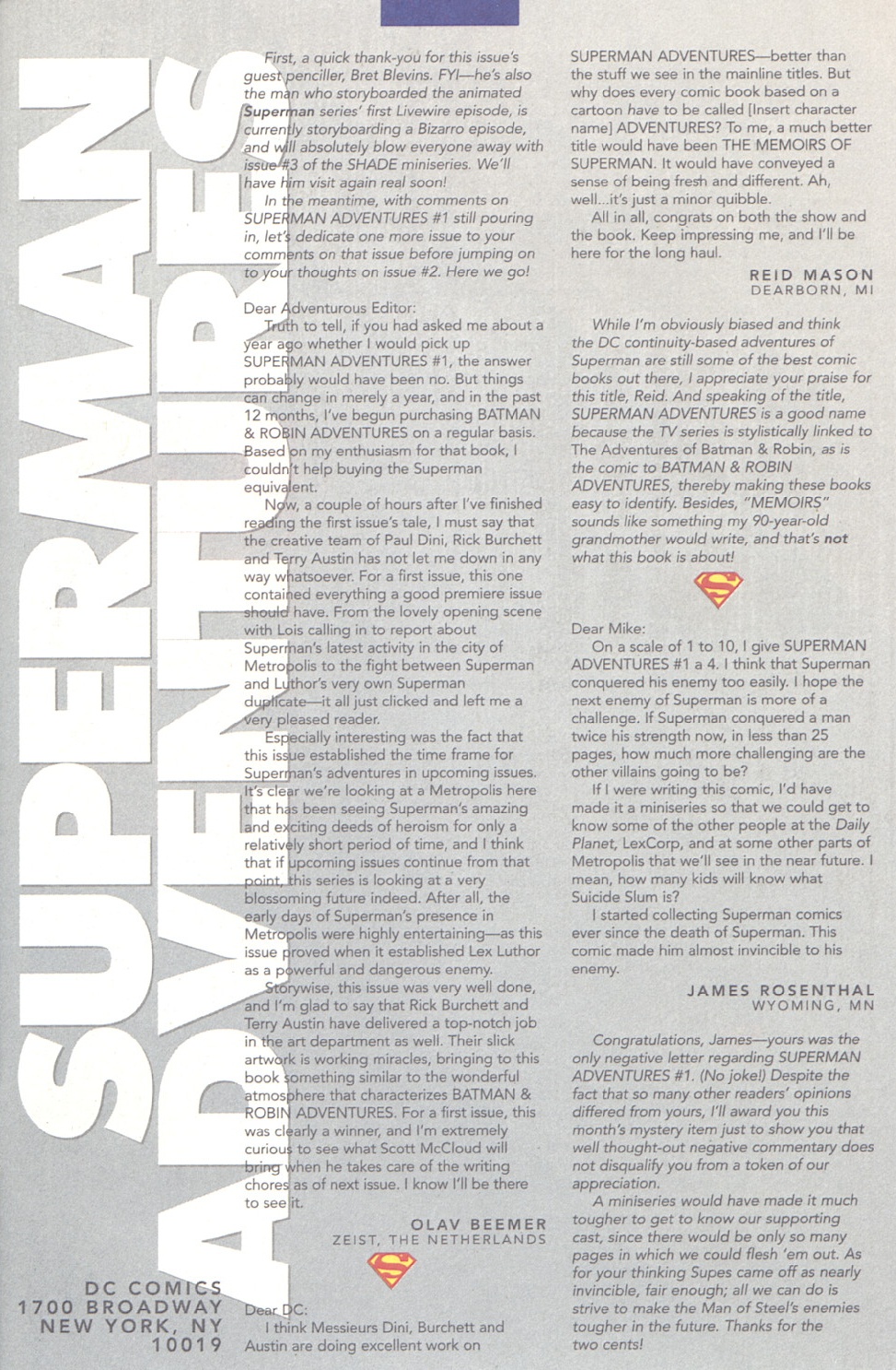 Read online Superman Adventures comic -  Issue #5 - 24