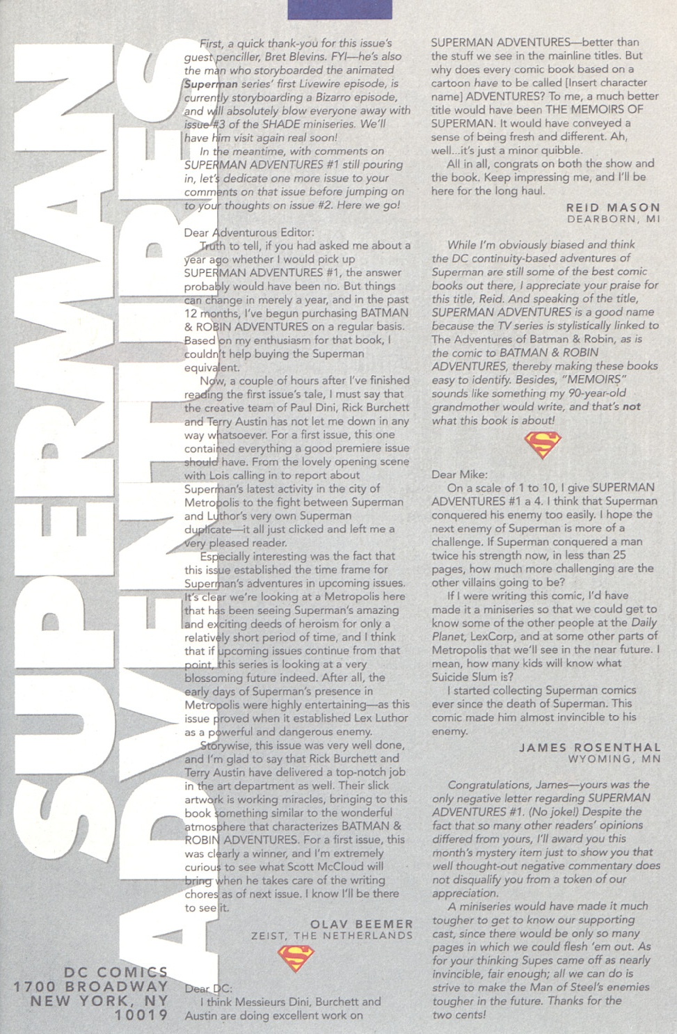 Read online Superman Adventures comic -  Issue #5 - 24