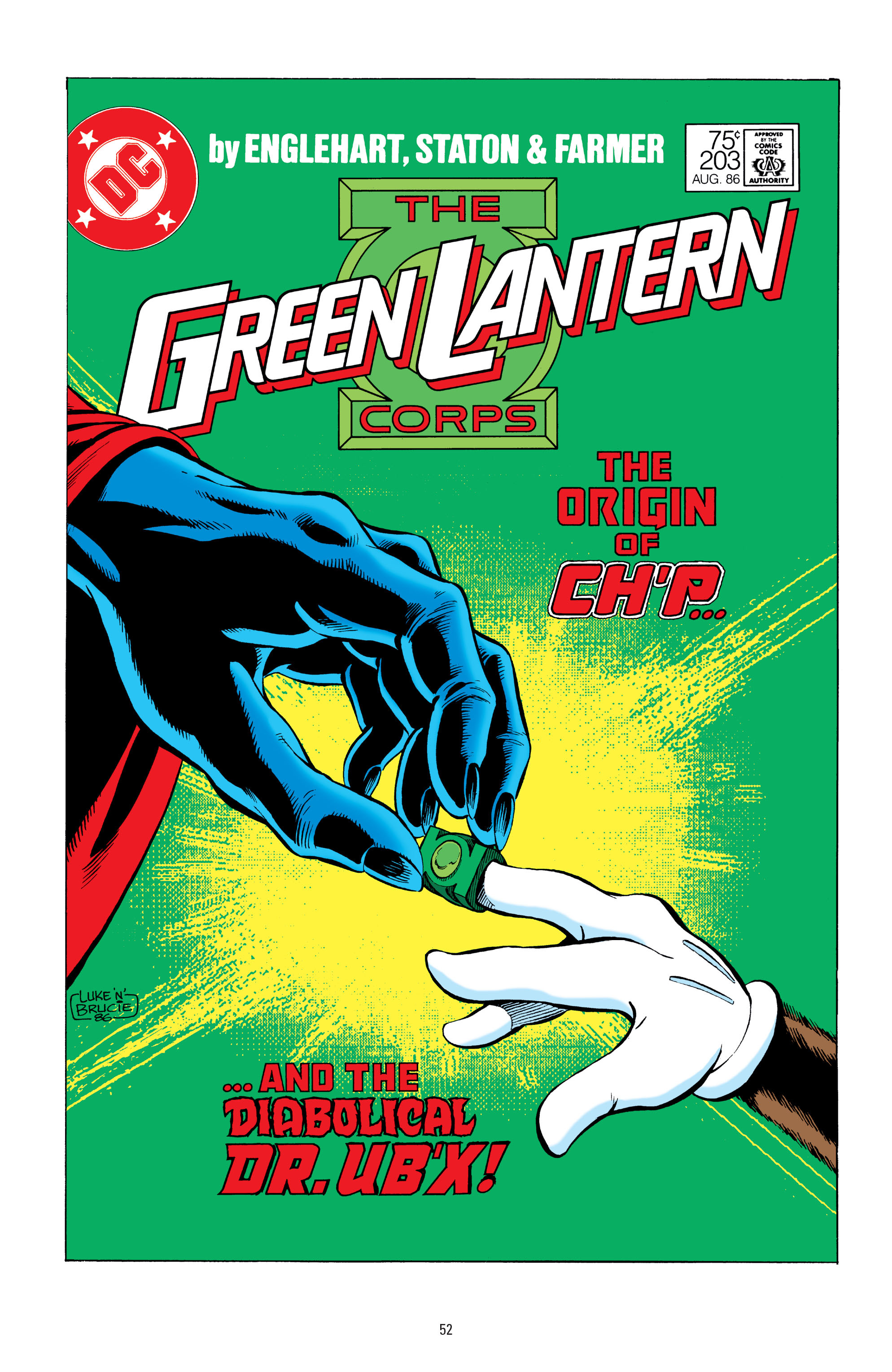Read online Tales of the Green Lantern Corps comic -  Issue # _TPB 3 - 53