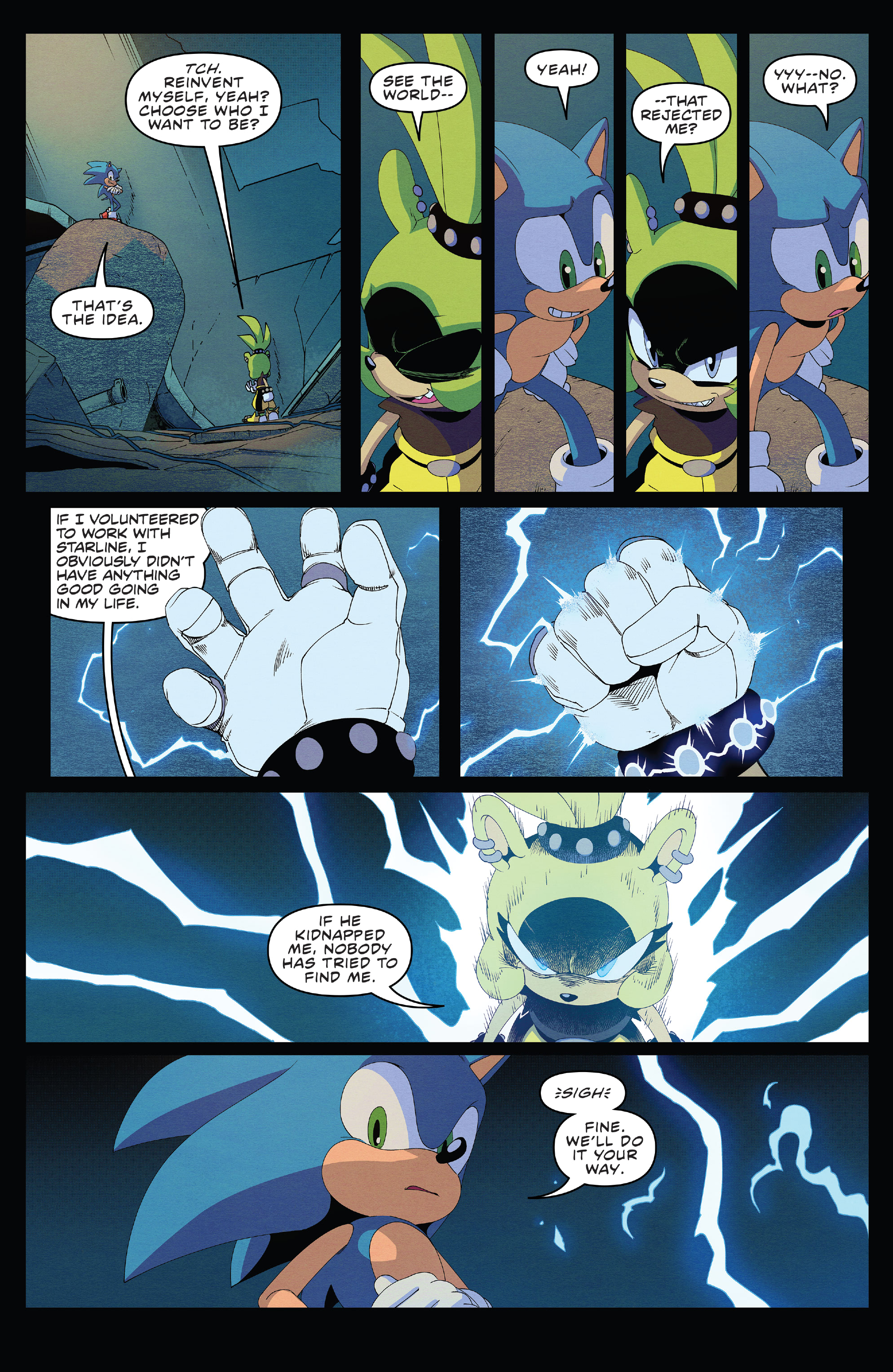 Read online Sonic the Hedgehog (2018) comic -  Issue #50 - 27