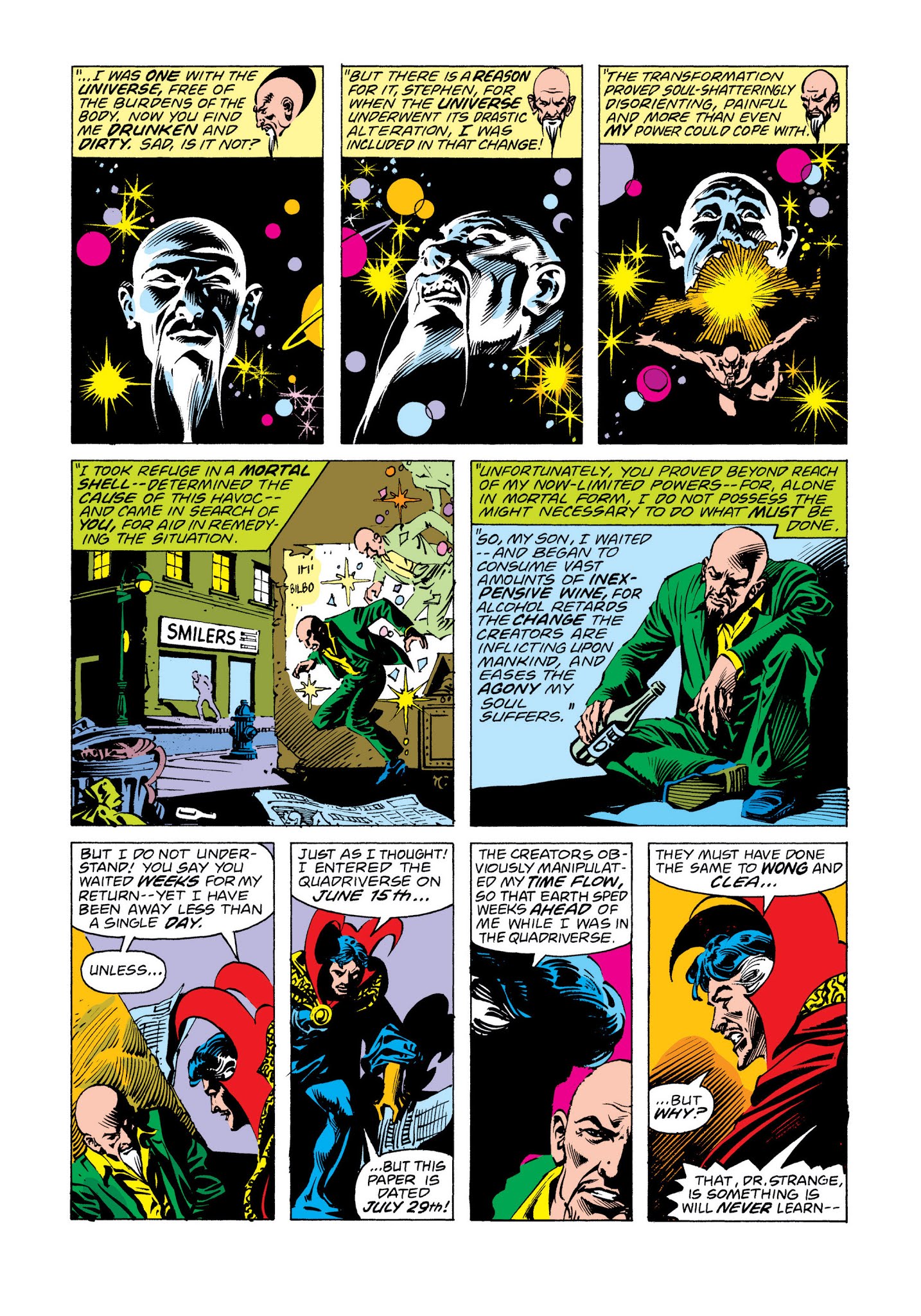 Read online Marvel Masterworks: Doctor Strange comic -  Issue # TPB 7 (Part 1) - 71