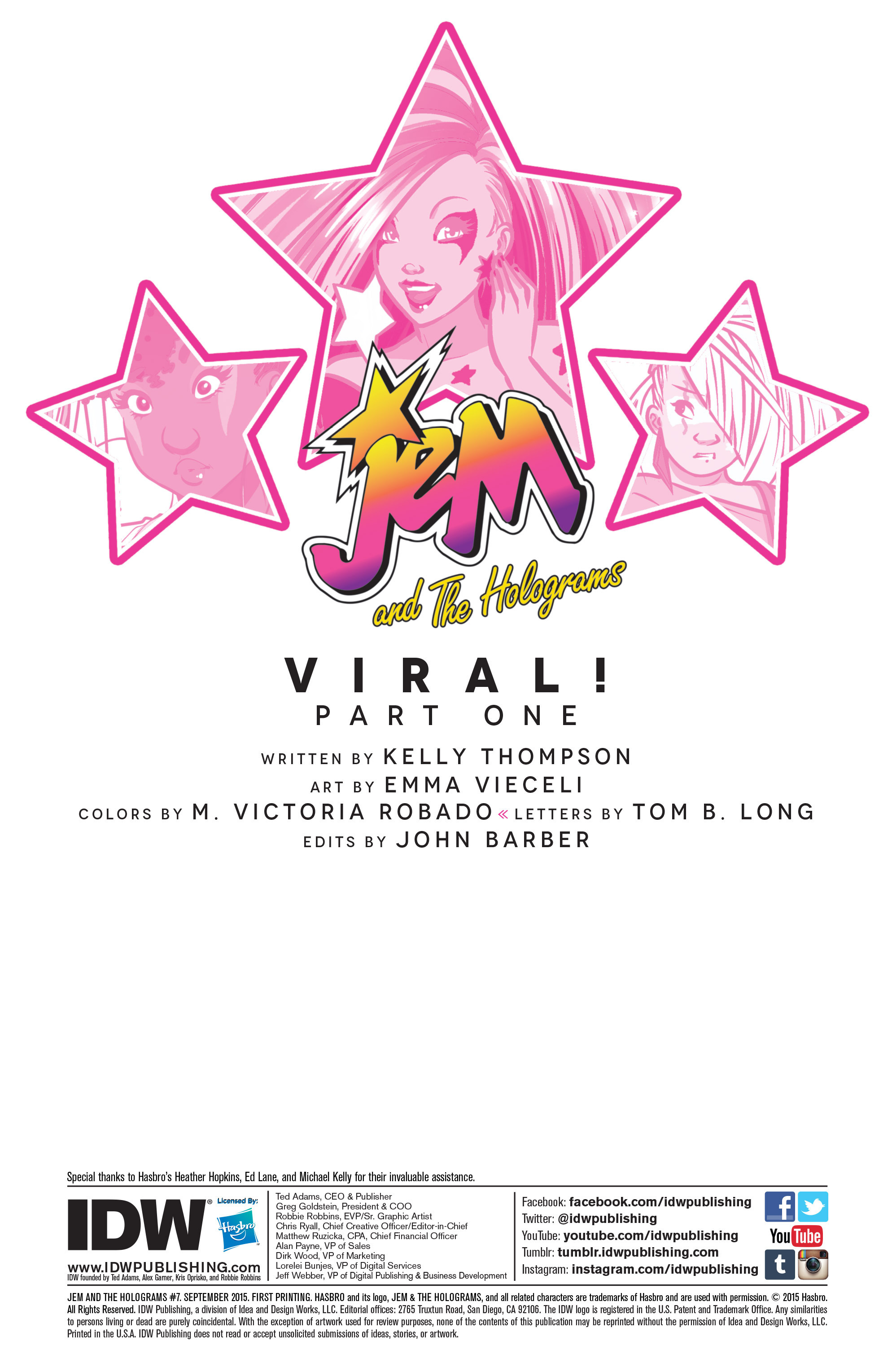 Read online Jem and The Holograms comic -  Issue #7 - 2