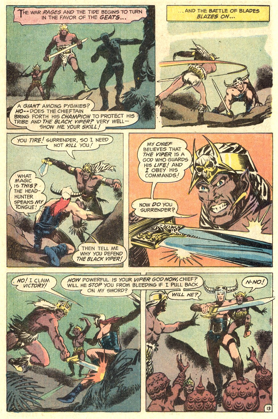 Read online Beowulf (1975) comic -  Issue #3 - 16