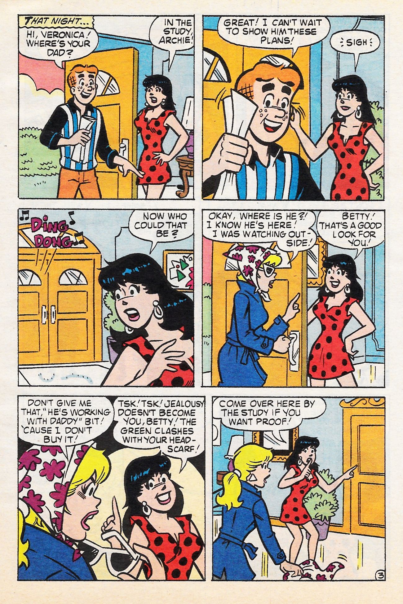 Read online Betty and Veronica Digest Magazine comic -  Issue #58 - 15