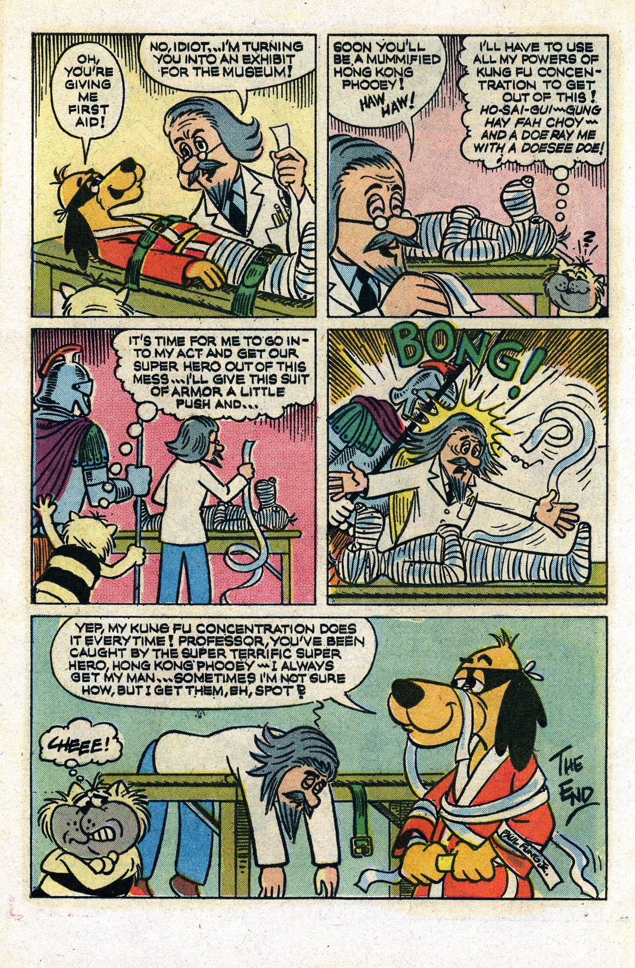 Read online Hong Kong Phooey comic -  Issue #5 - 25