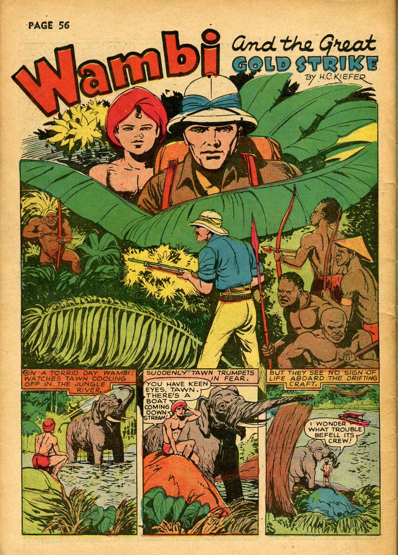 Read online Wambi Jungle Boy comic -  Issue #1 - 59