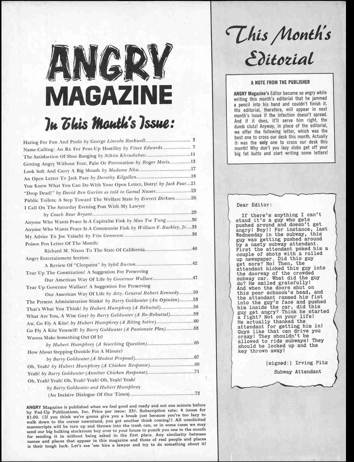 Read online MAD comic -  Issue #87 - 44