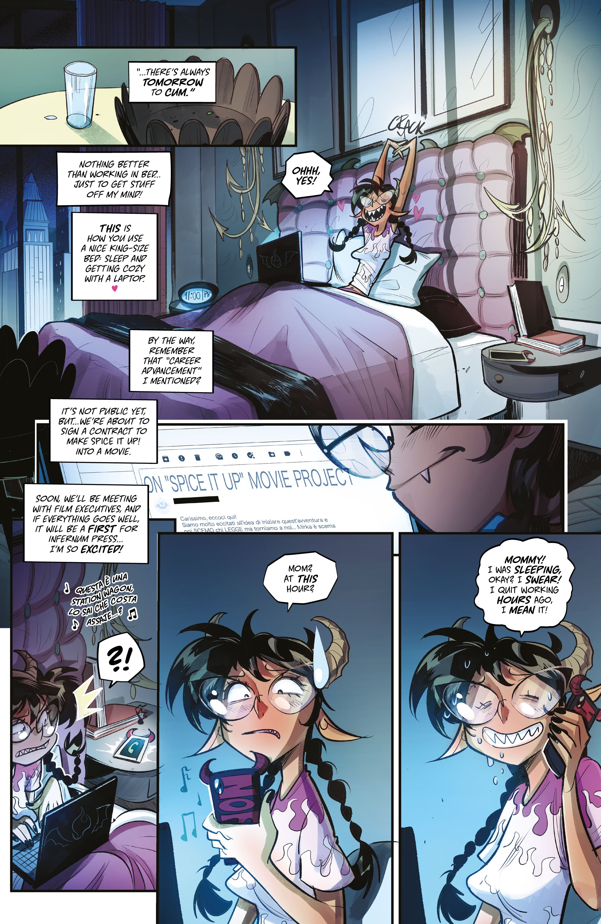 Read online Mirka Andolfo's Sweet Paprika comic -  Issue #1 - 25