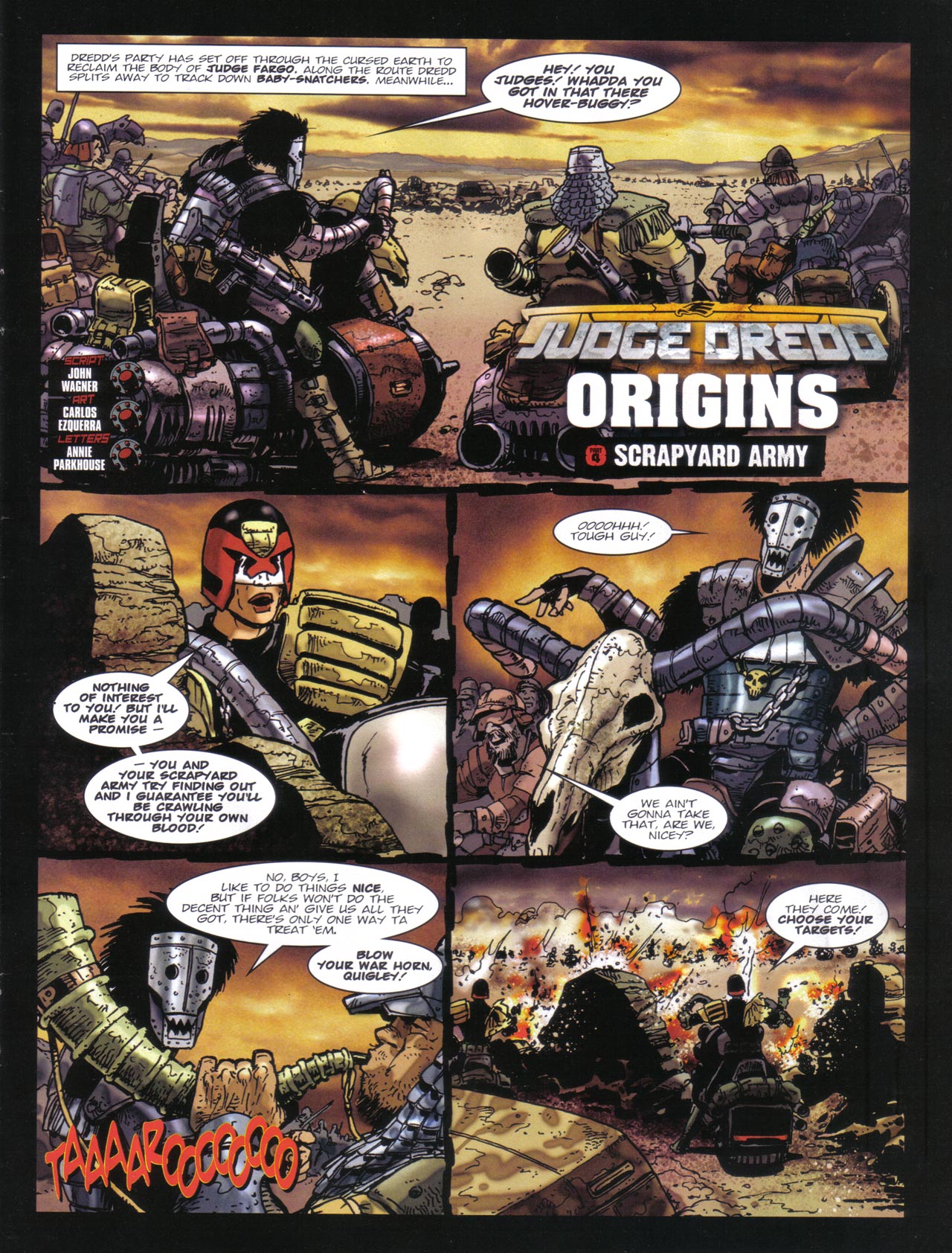 Read online Judge Dredd Origins comic -  Issue # TPB - 20