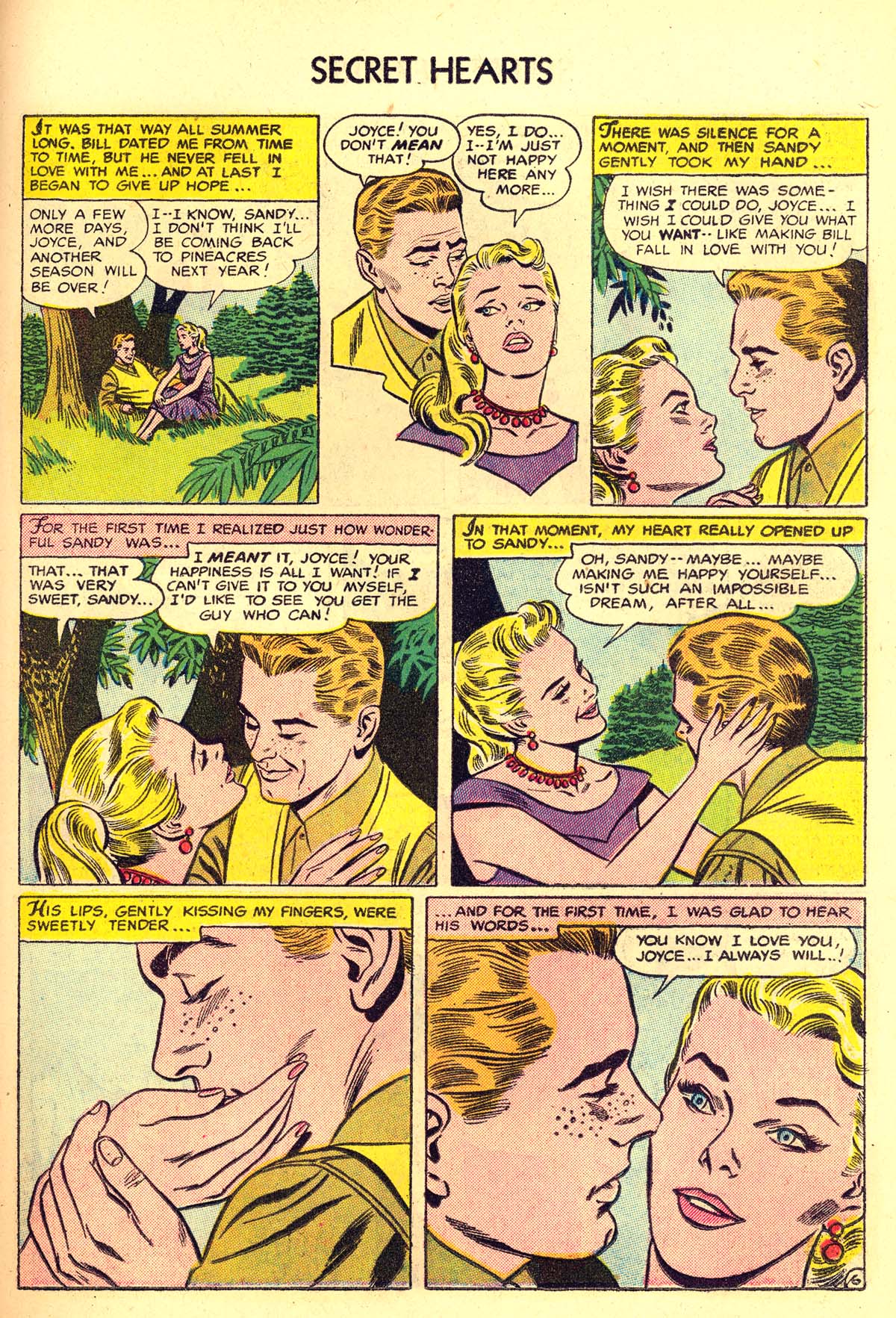 Read online Secret Hearts comic -  Issue #34 - 23