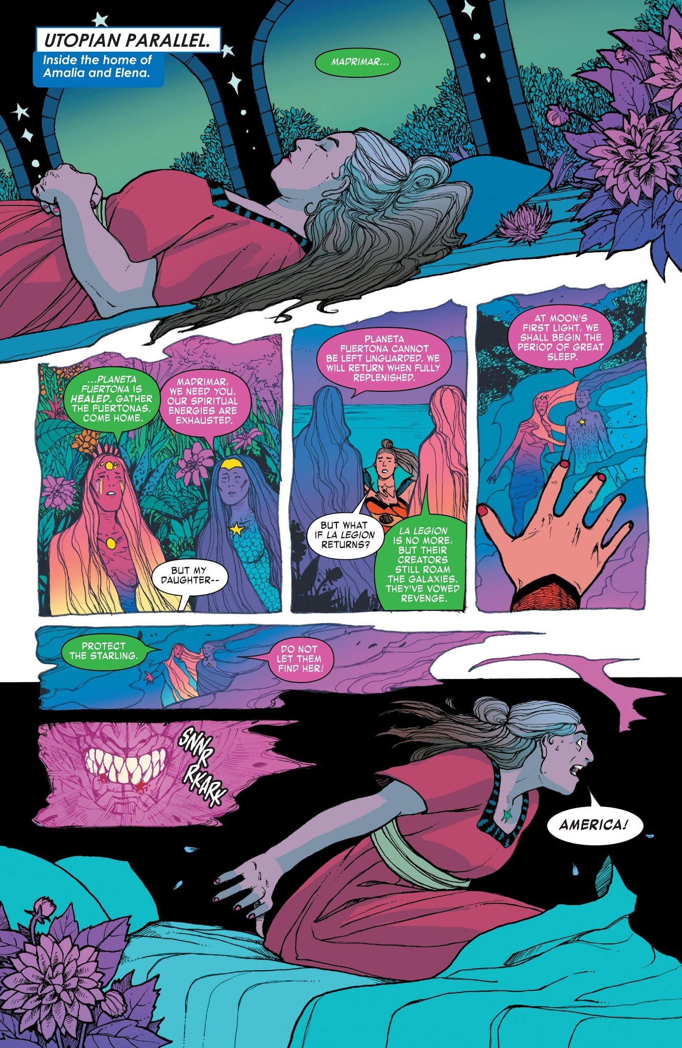 Read online America (2017) comic -  Issue #7 - 16