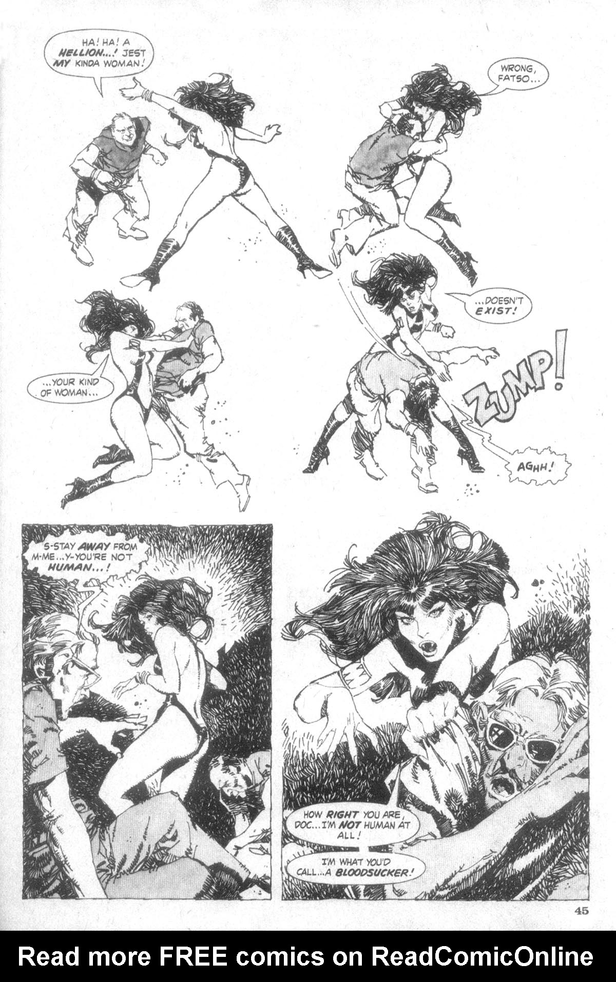 Read online Vampirella (1969) comic -  Issue #91 - 46