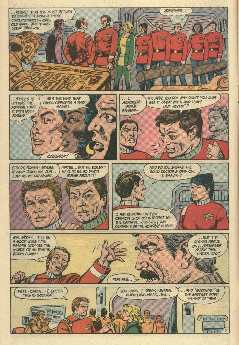 Read online Star Trek (1984) comic -  Issue #10 - 8
