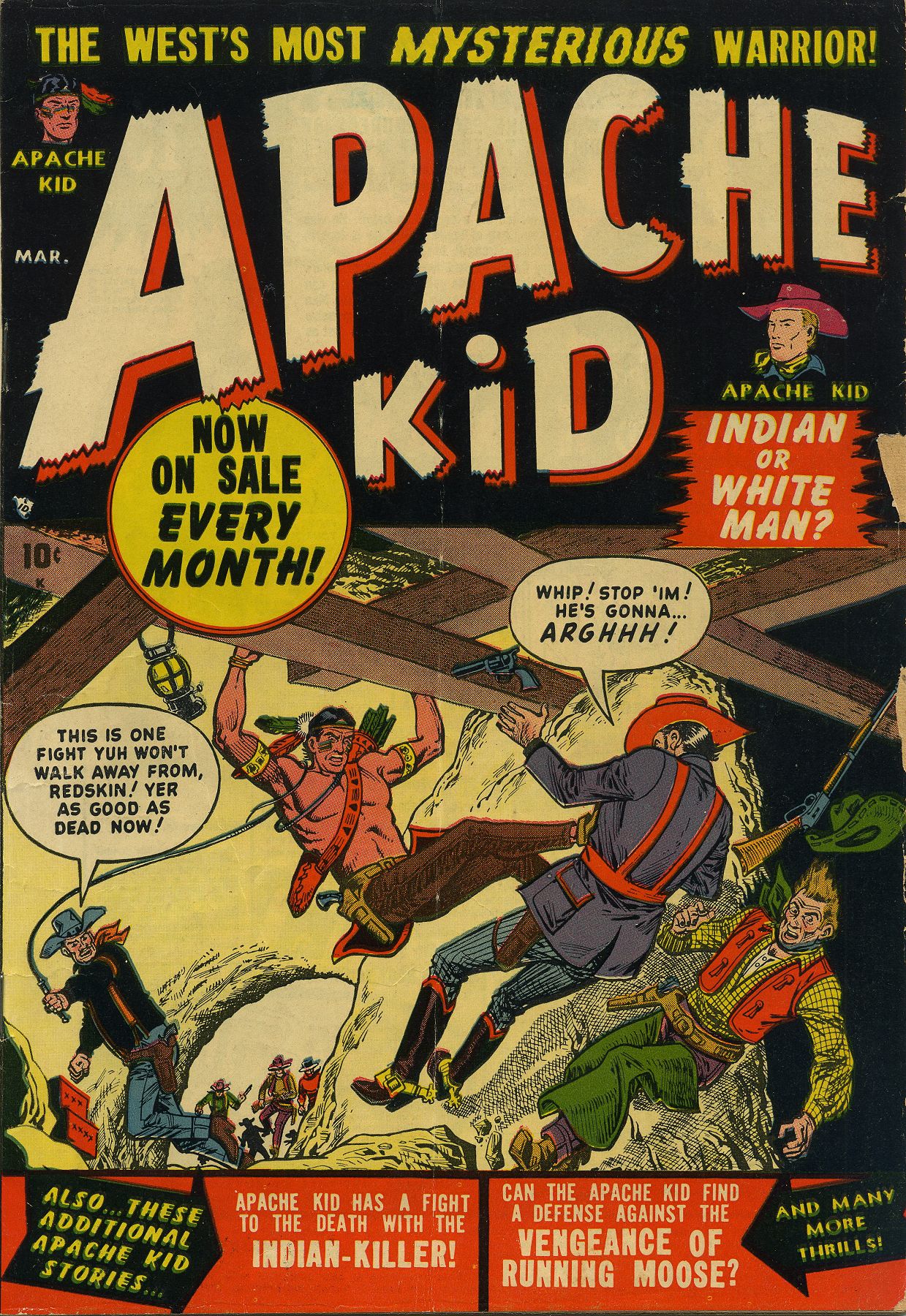 Read online Apache Kid comic -  Issue #3 - 1