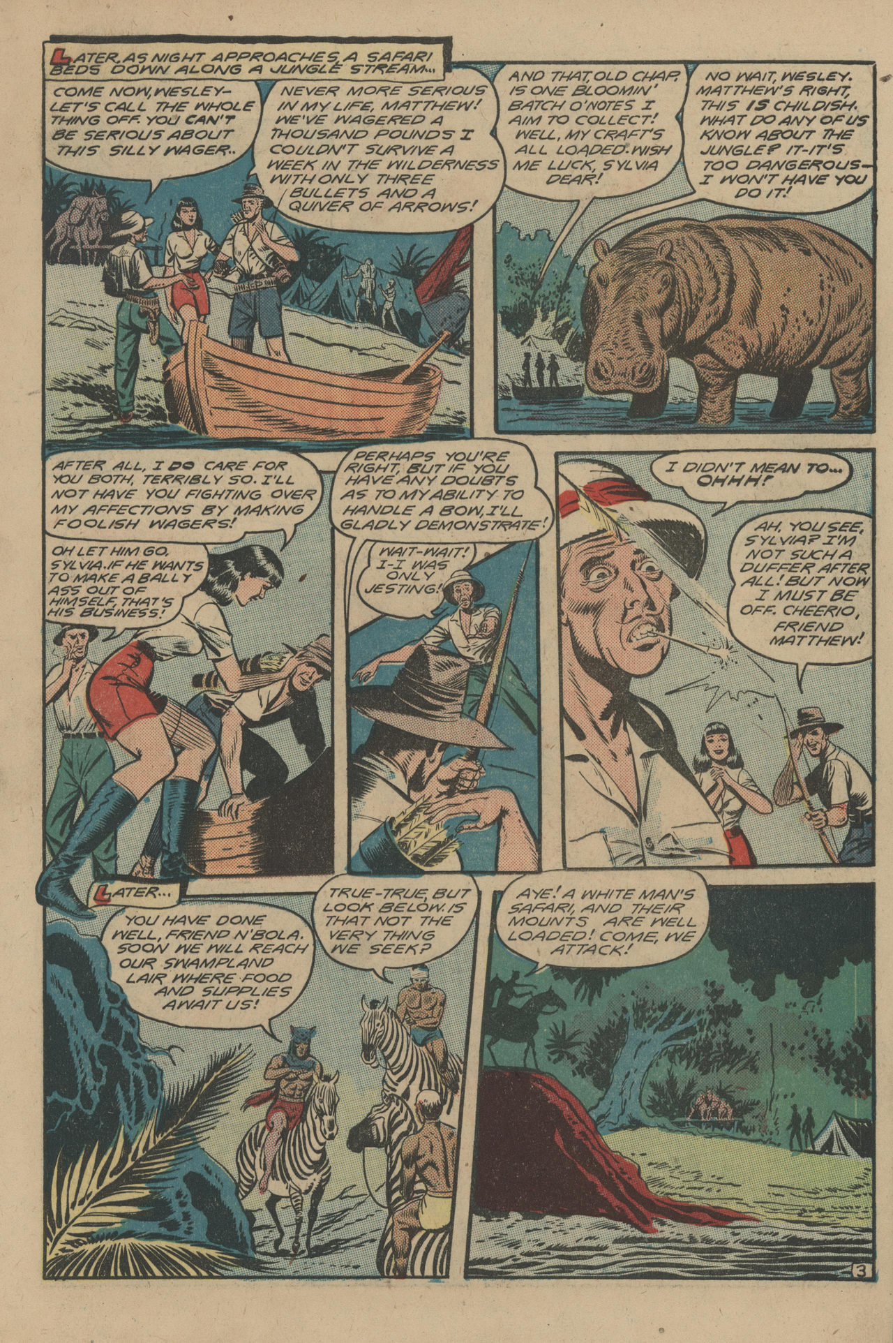 Read online Jungle Comics comic -  Issue #106 - 5