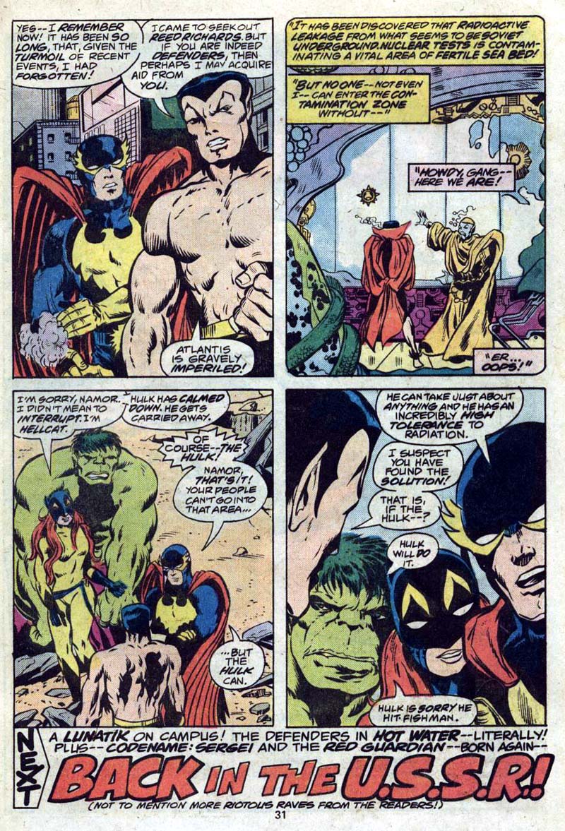 Read online The Defenders (1972) comic -  Issue #52 - 18