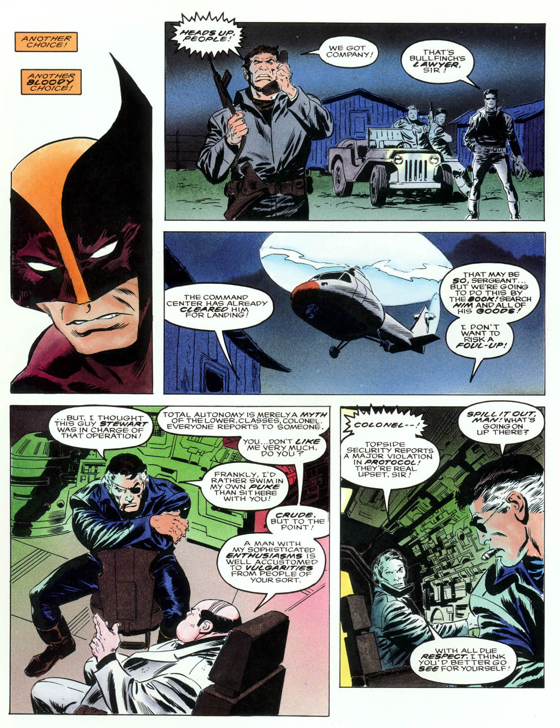 Read online Marvel Graphic Novel comic -  Issue #67 - Wolverine - Bloody Choices - 42