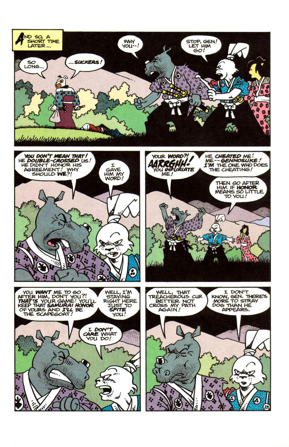 Read online Usagi Yojimbo (1993) comic -  Issue #12 - 27