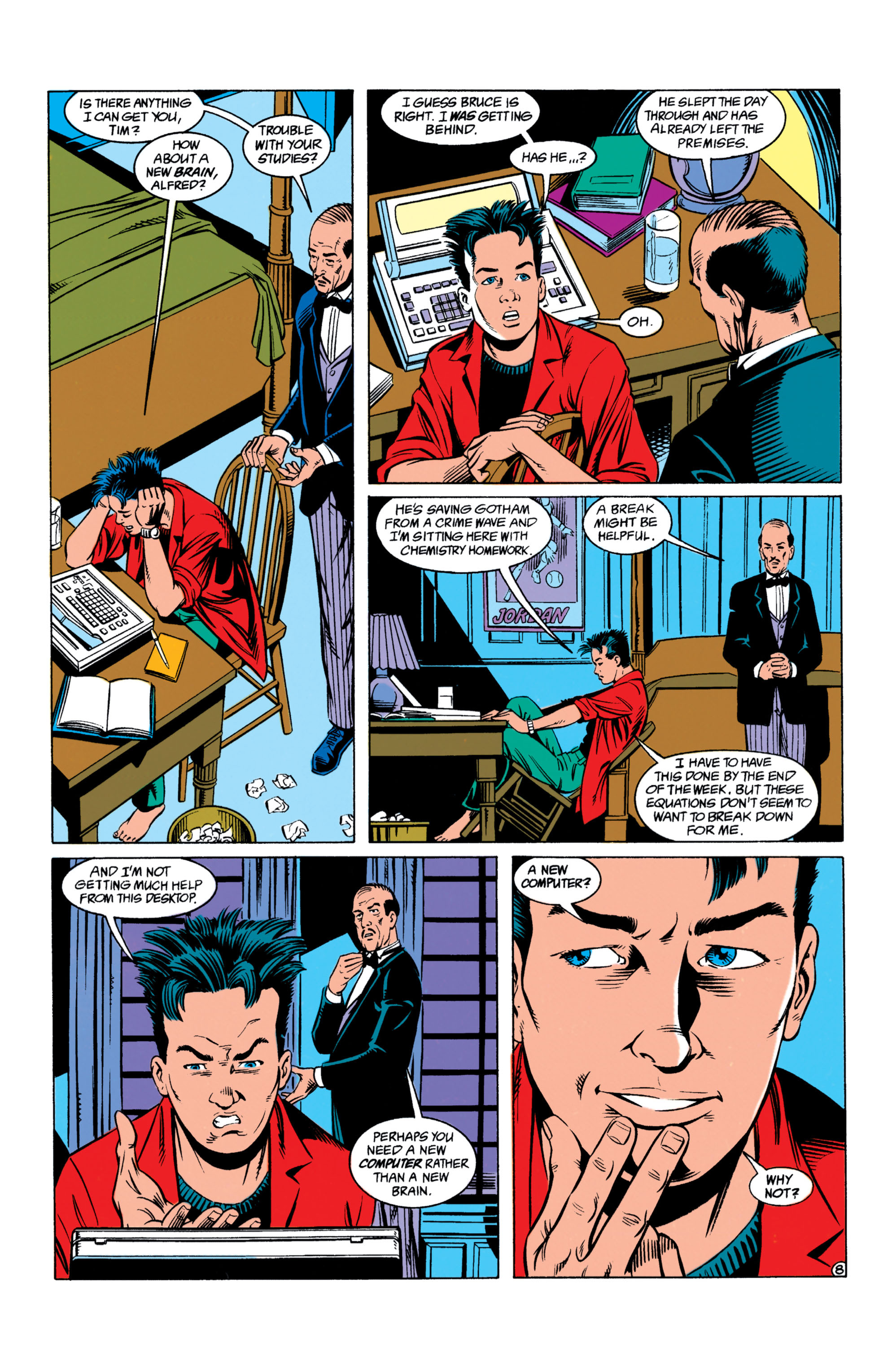 Read online Batman (1940) comic -  Issue #469 - 9