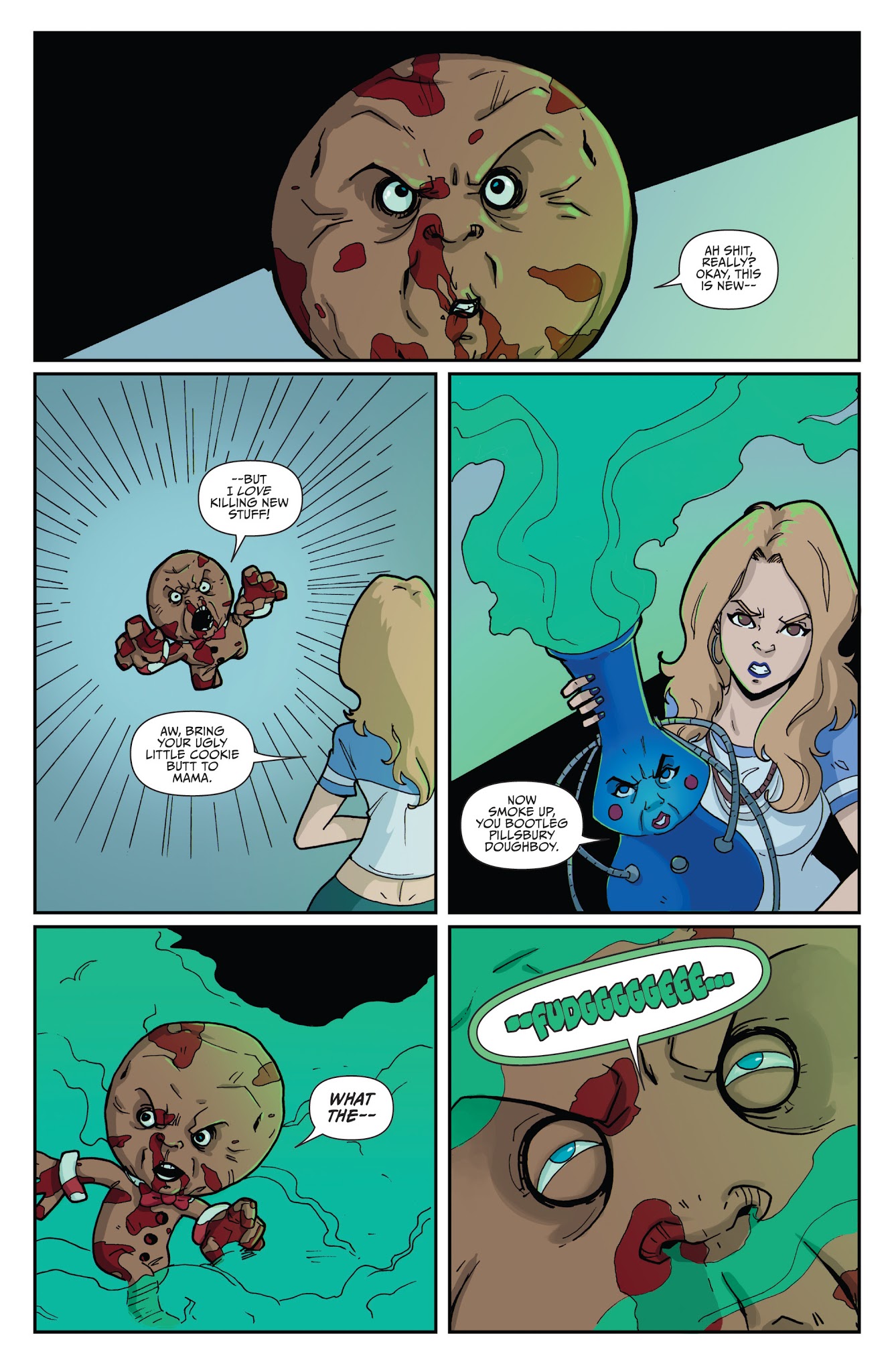 Read online Gingerdead Man Meets Evil Bong comic -  Issue #1 - 16