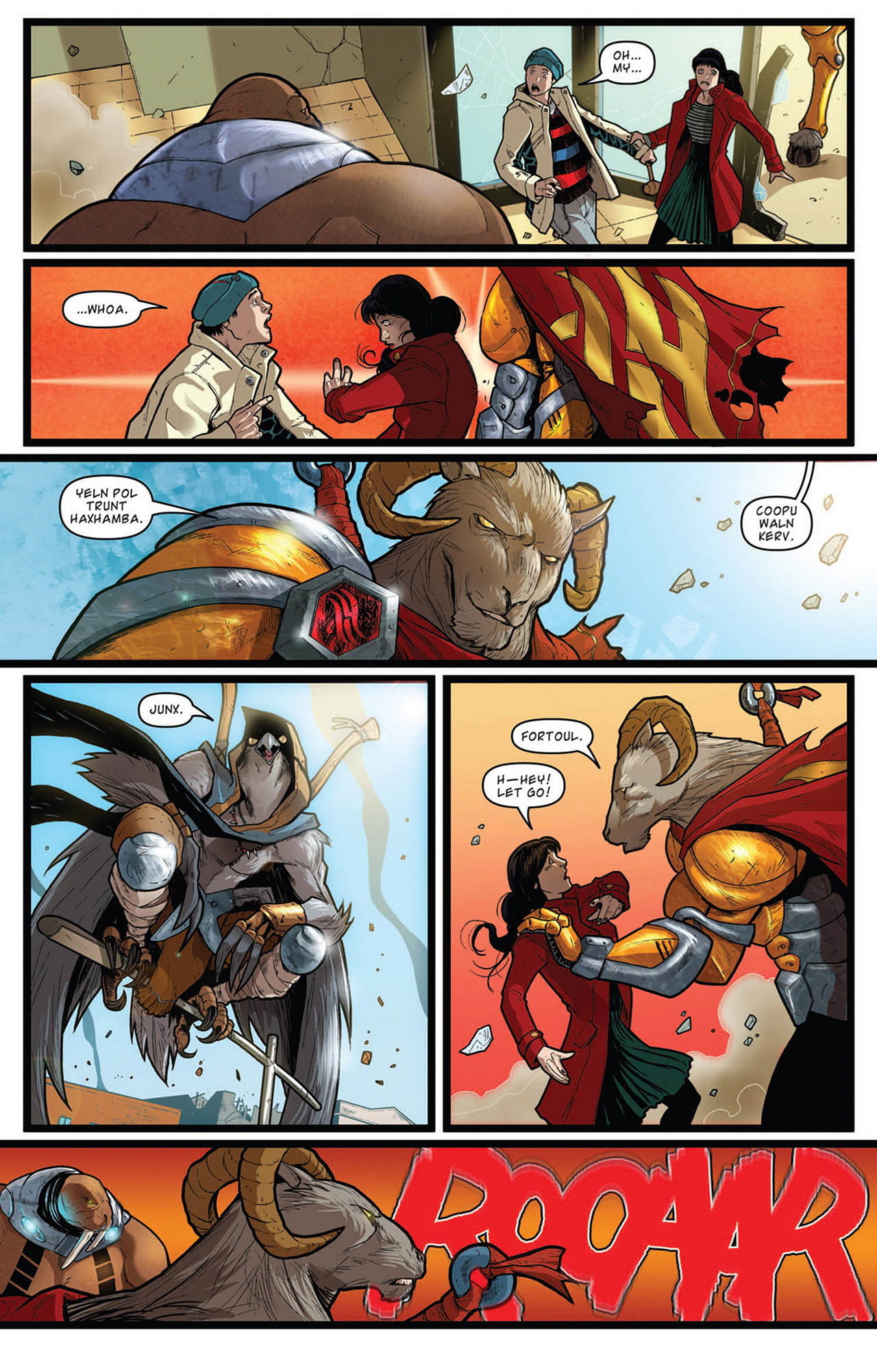 Read online Battle Beasts comic -  Issue #1 - 25