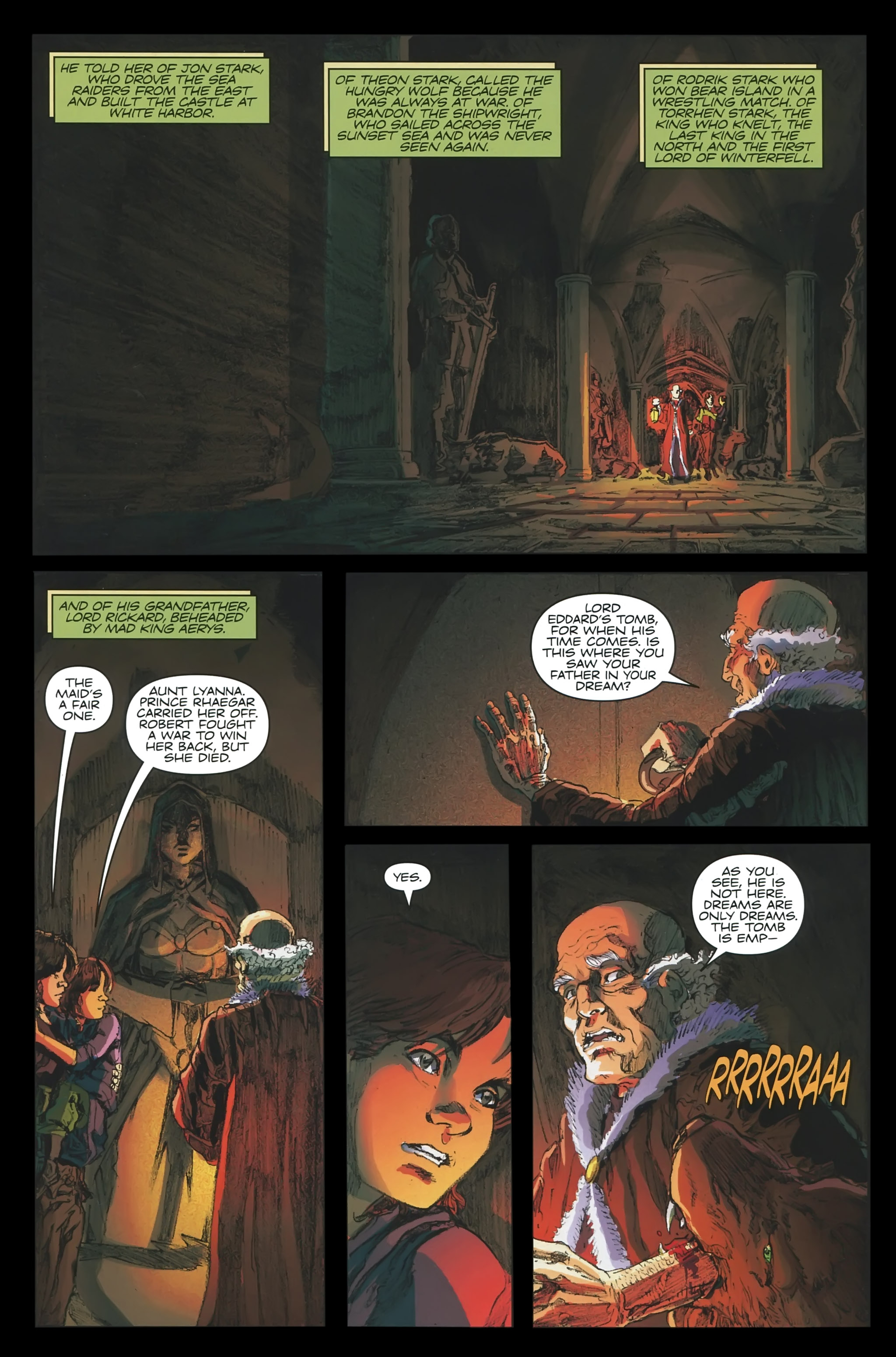 Read online A Game Of Thrones comic -  Issue #23 - 6