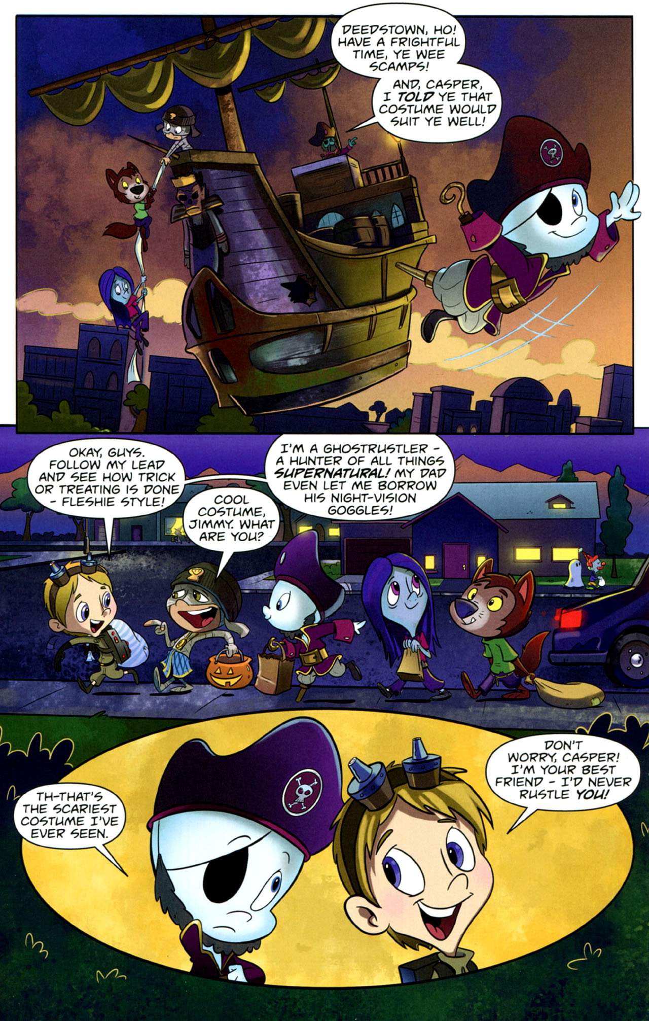 Read online Casper's Scare School comic -  Issue #1 - 6