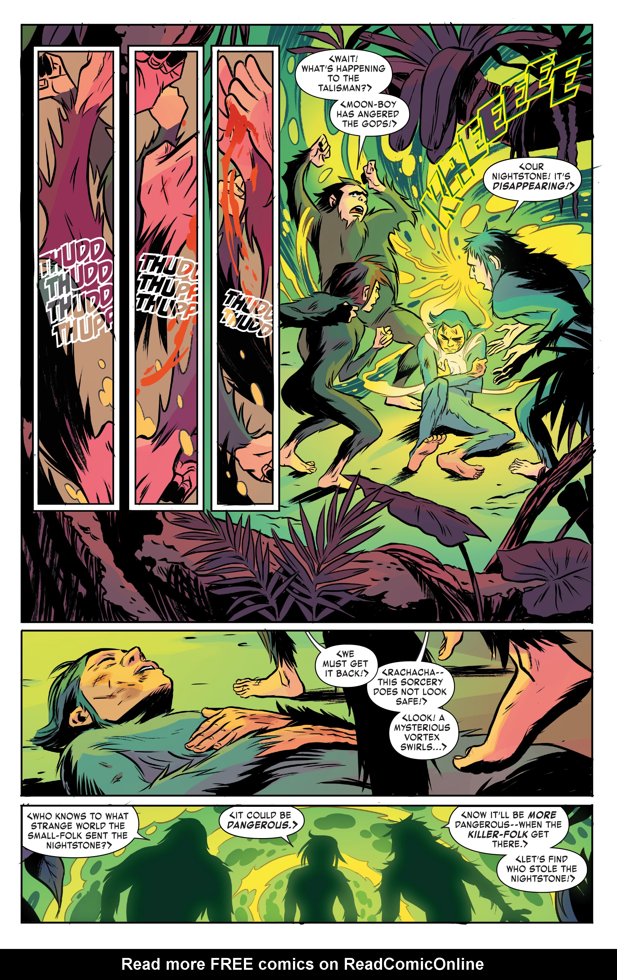 Read online Marvel-Verse: Thanos comic -  Issue #Marvel-Verse (2019) Moon Girl - 19