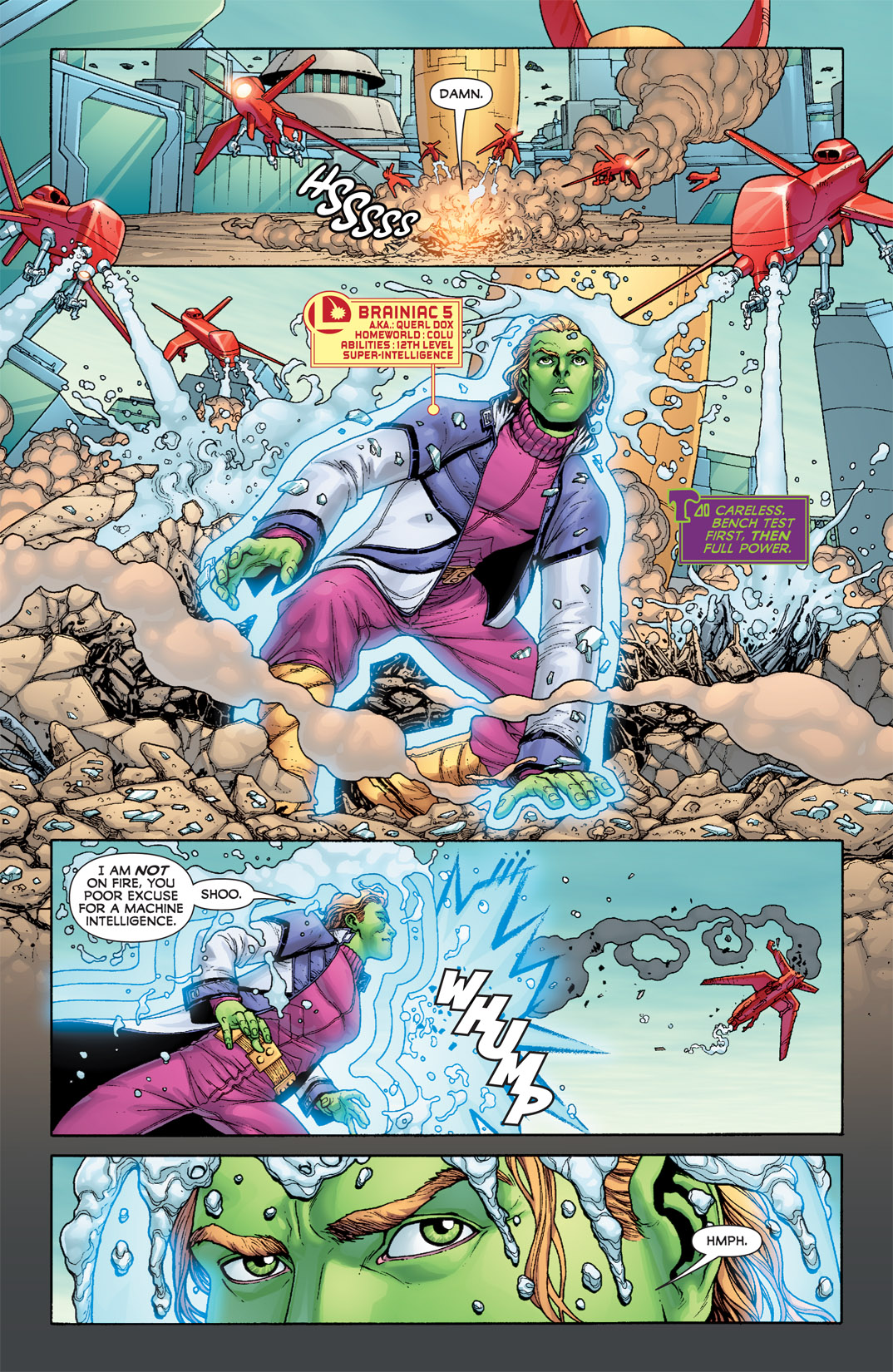 Read online Legion of Super-Heroes (2010) comic -  Issue #7 - 22