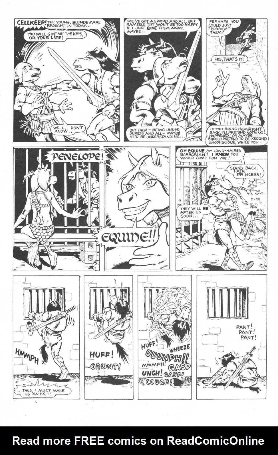 Read online Equine, The Uncivilized comic -  Issue #1 - 27