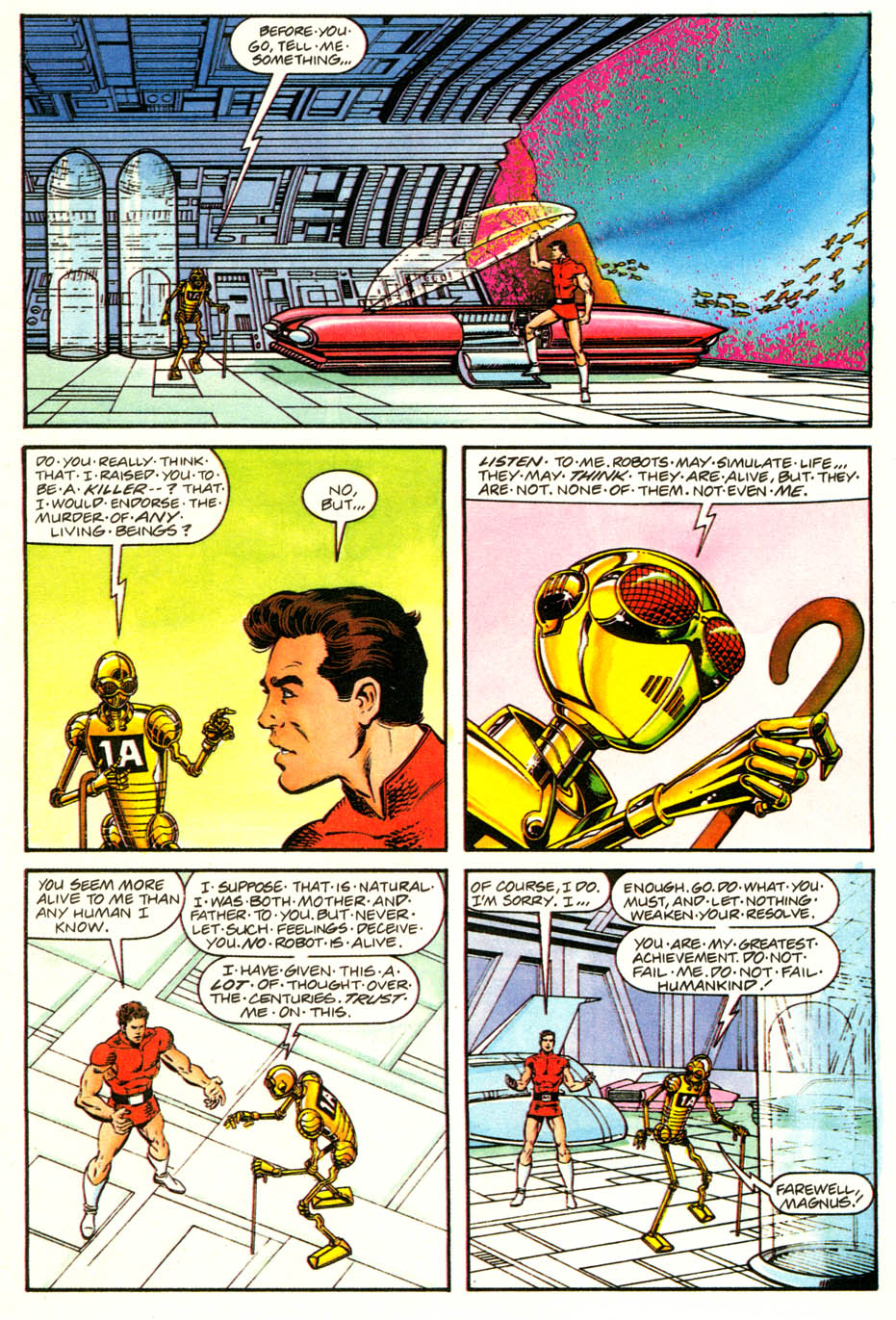 Read online Magnus Robot Fighter (1991) comic -  Issue #1 - 12