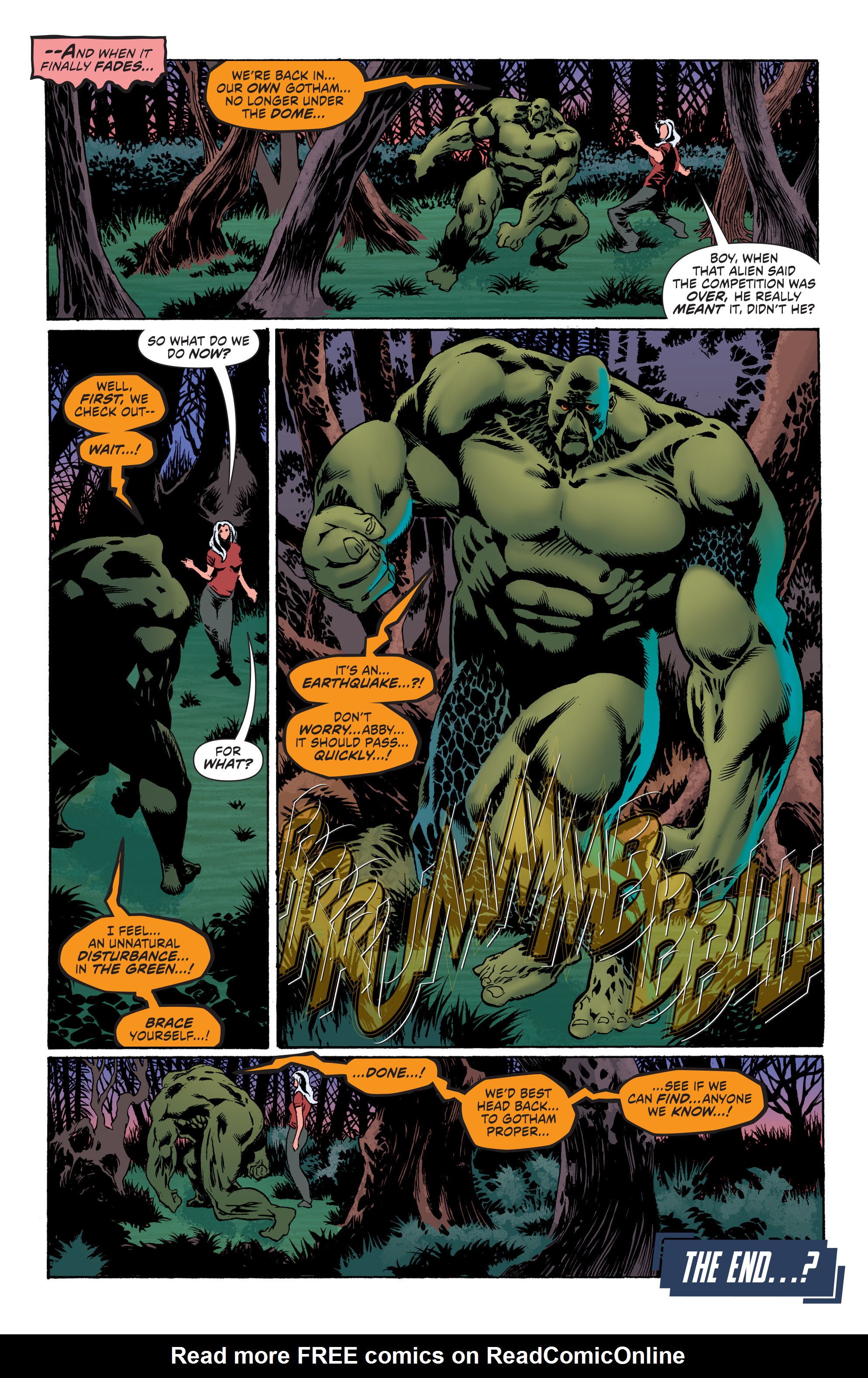 Read online Convergence Swamp Thing comic -  Issue #2 - 23