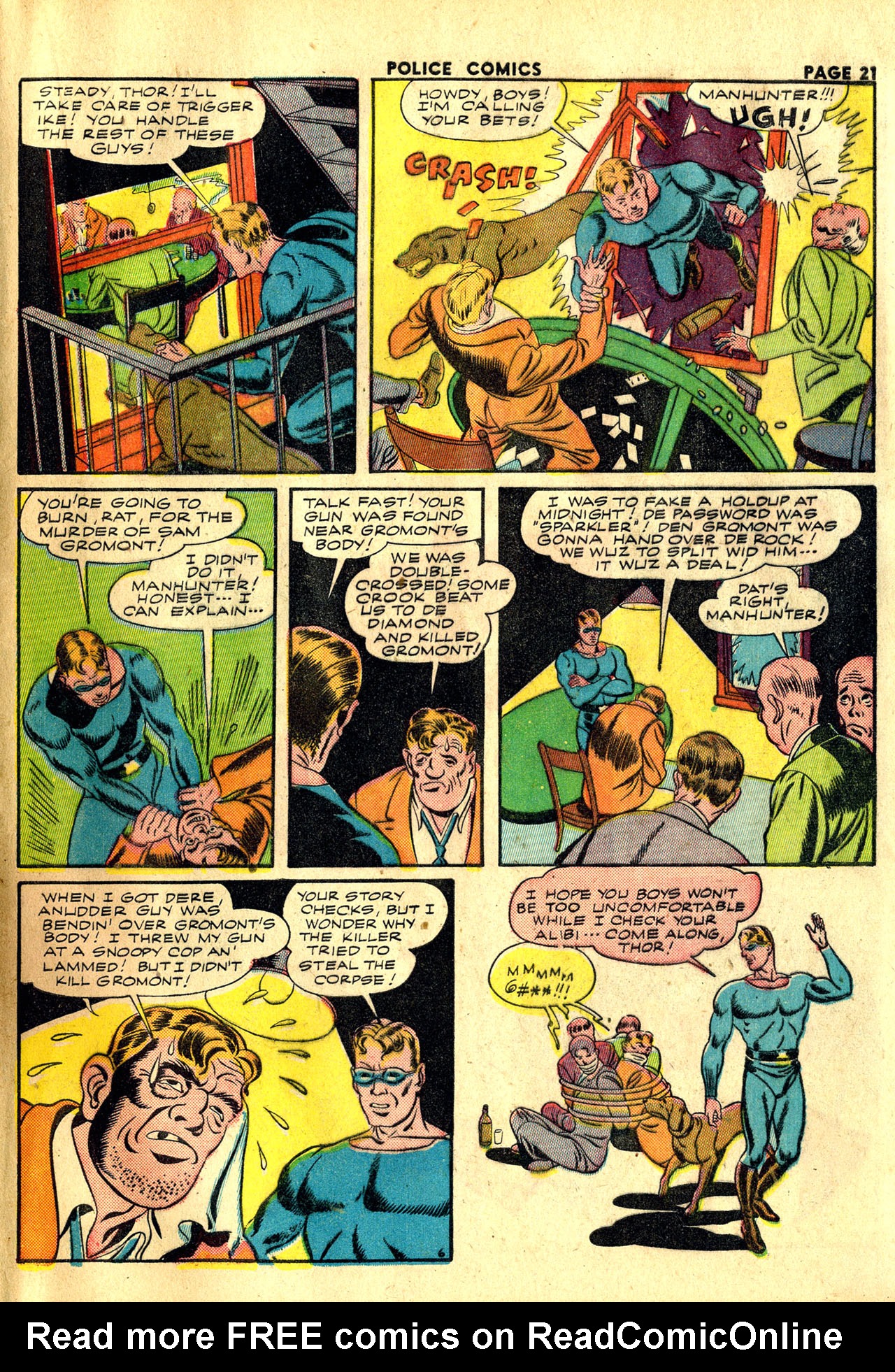 Read online Police Comics comic -  Issue #20 - 23