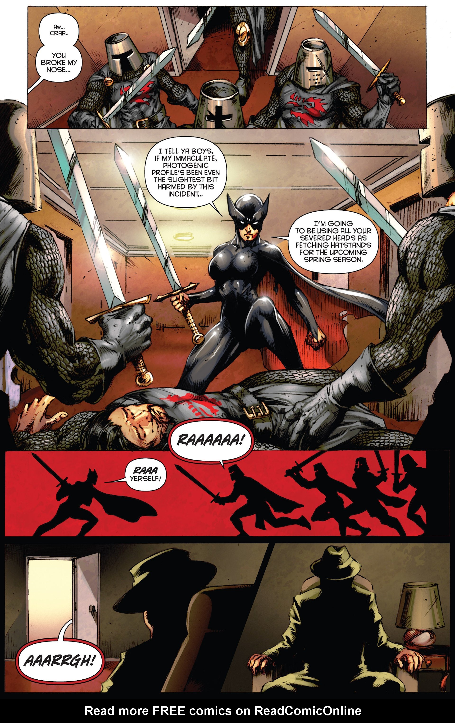 Read online Miss Fury (2013) comic -  Issue #6 - 23