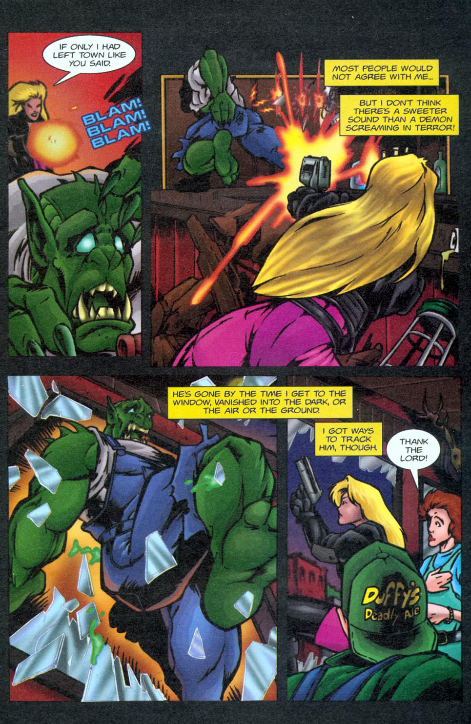 Read online Shotgun Mary:  Deviltown comic -  Issue # Full - 6