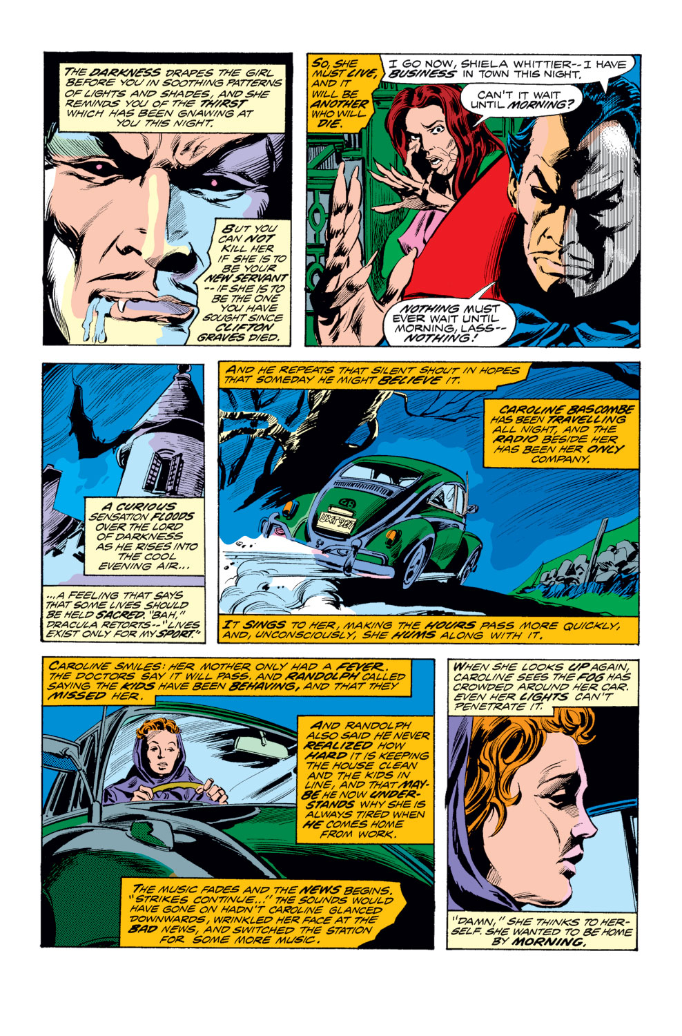 Read online Tomb of Dracula (1972) comic -  Issue #23 - 12