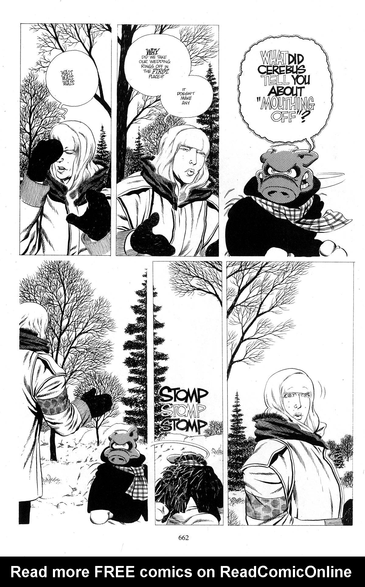 Read online Cerebus comic -  Issue #264 - 19