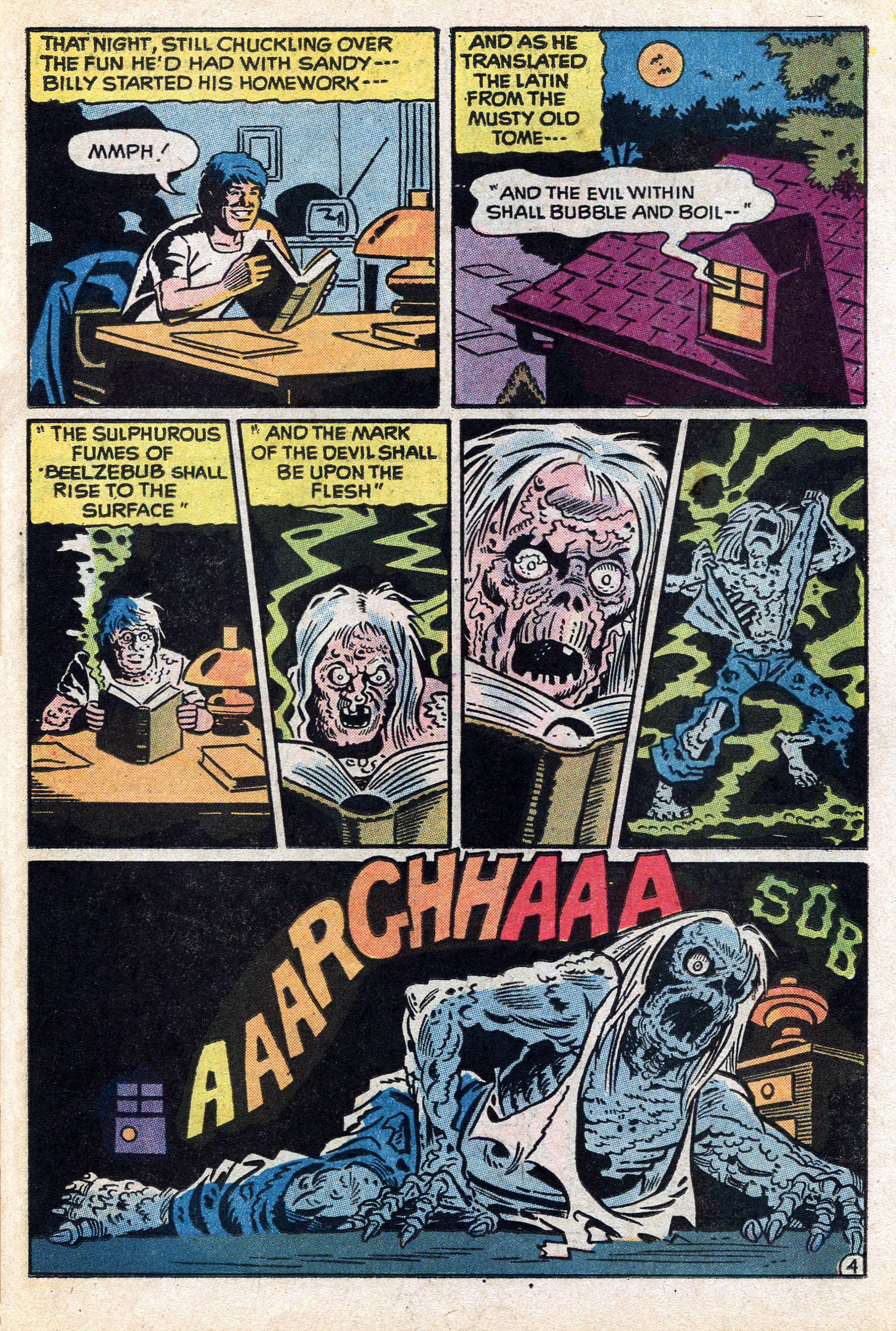 Read online Chilling Adventures In Sorcery (1973) comic -  Issue #1 - 23