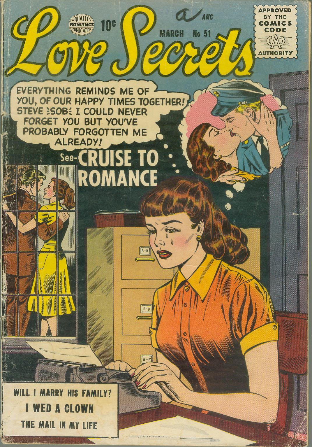 Read online Love Secrets (1953) comic -  Issue #51 - 1