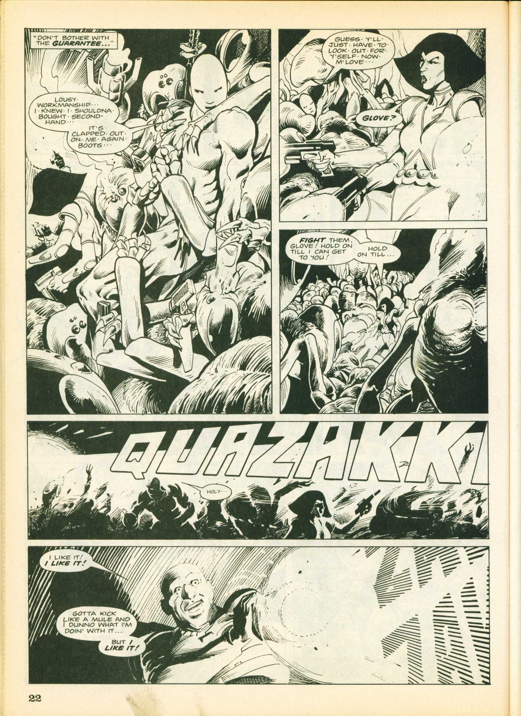 Read online Warrior comic -  Issue #25 - 22