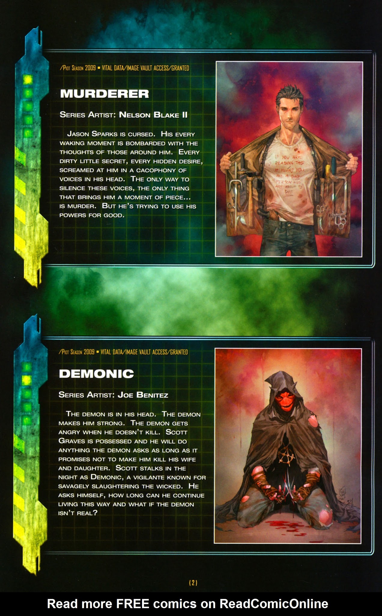 Read online Pilot Season 2009 comic -  Issue # Issue Declassified - 4