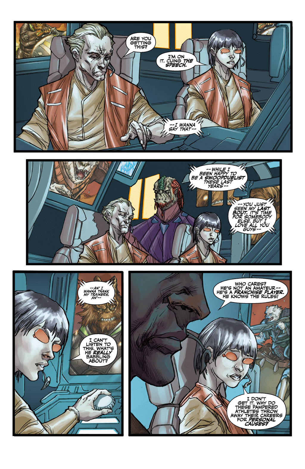 Read online Star Wars: Knights Of The Old Republic comic -  Issue #39 - 6