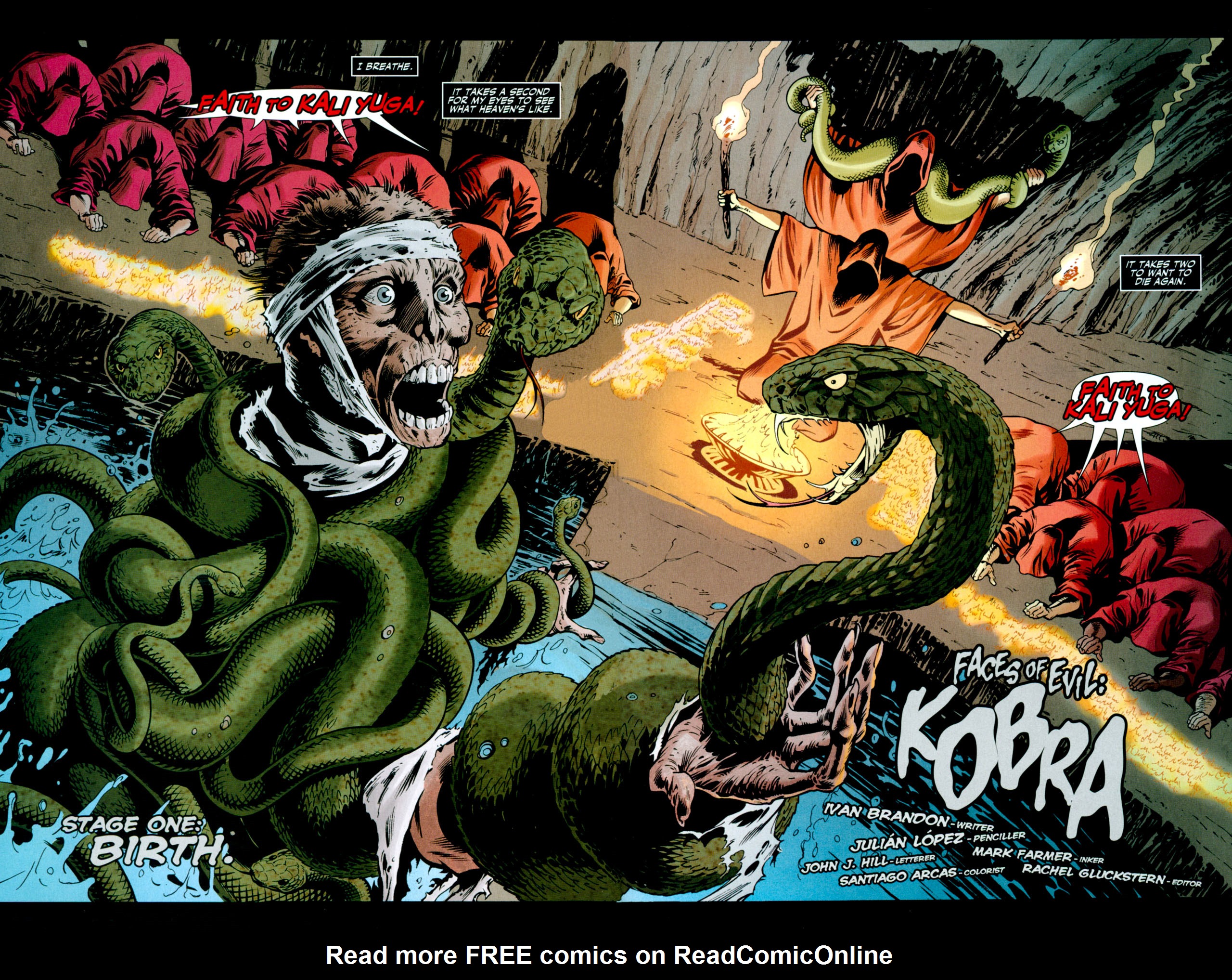 Read online Faces of Evil: Kobra comic -  Issue # Full - 3
