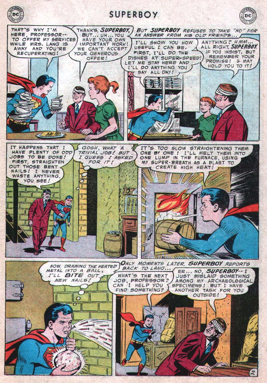 Read online Superboy (1949) comic -  Issue #46 - 11