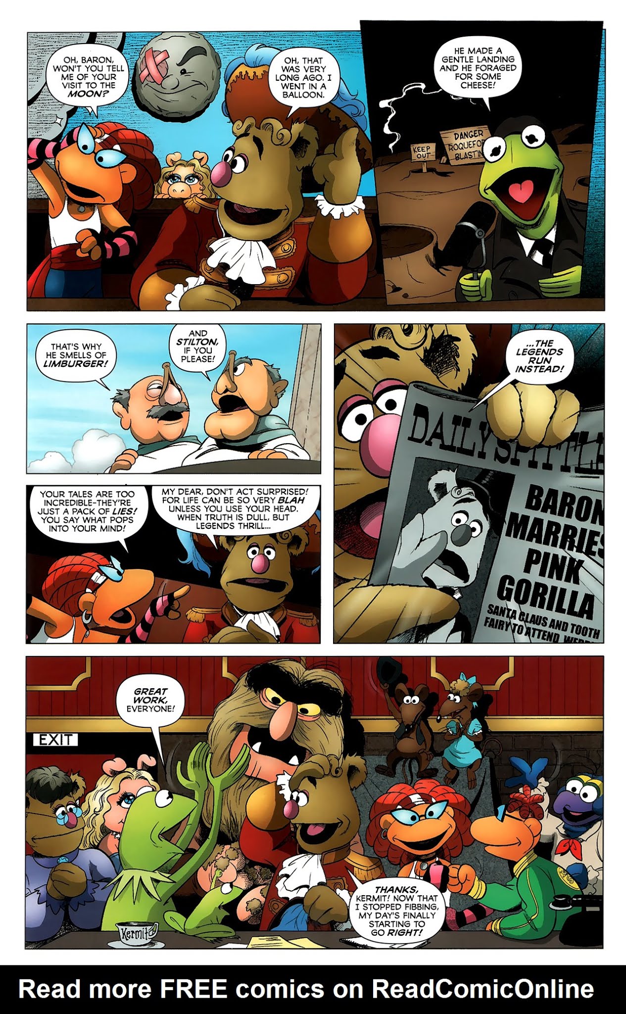Read online The Muppet Show: The Comic Book comic -  Issue #7 - 21