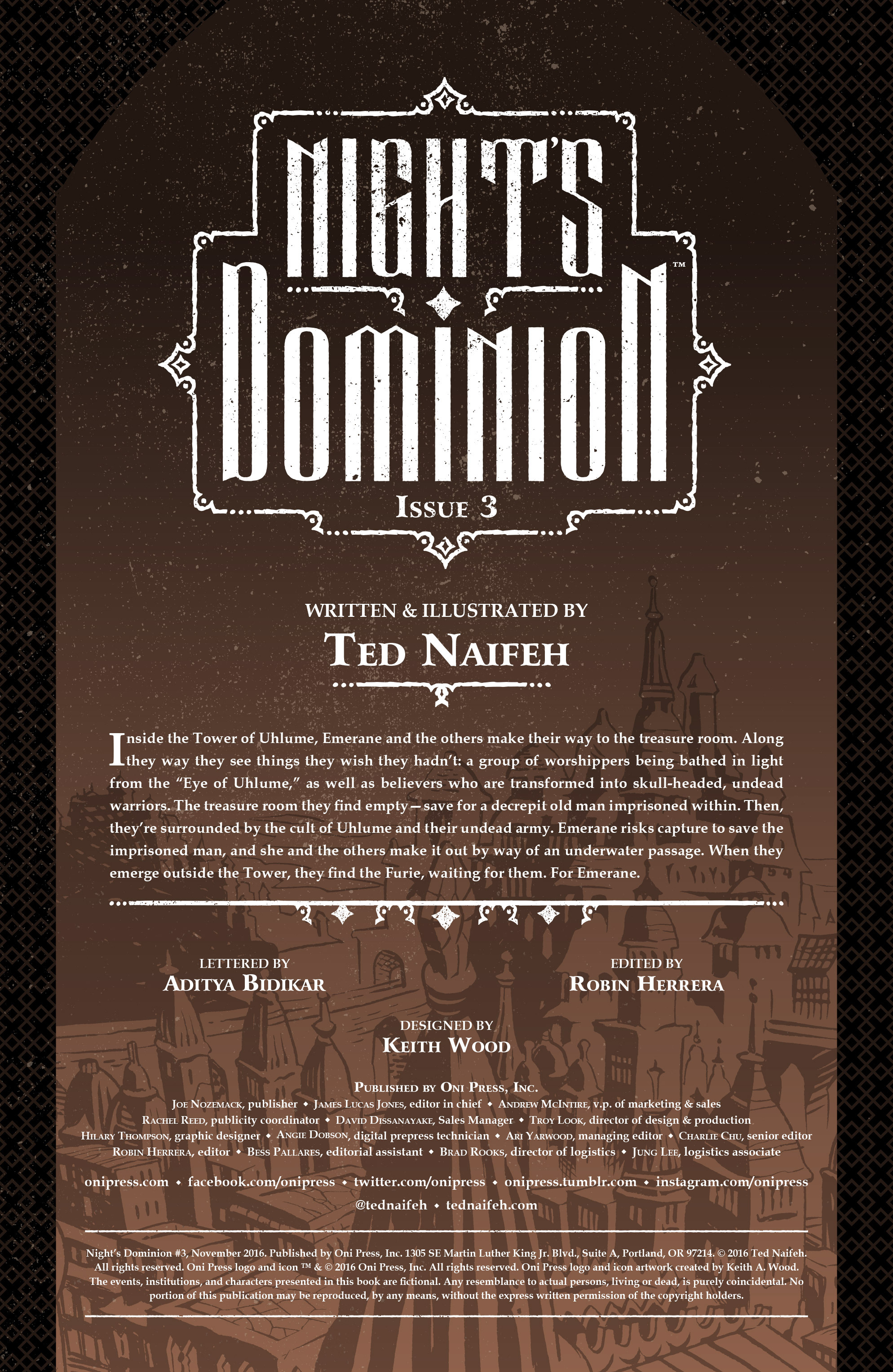 Read online Night's Dominion comic -  Issue #3 - 2