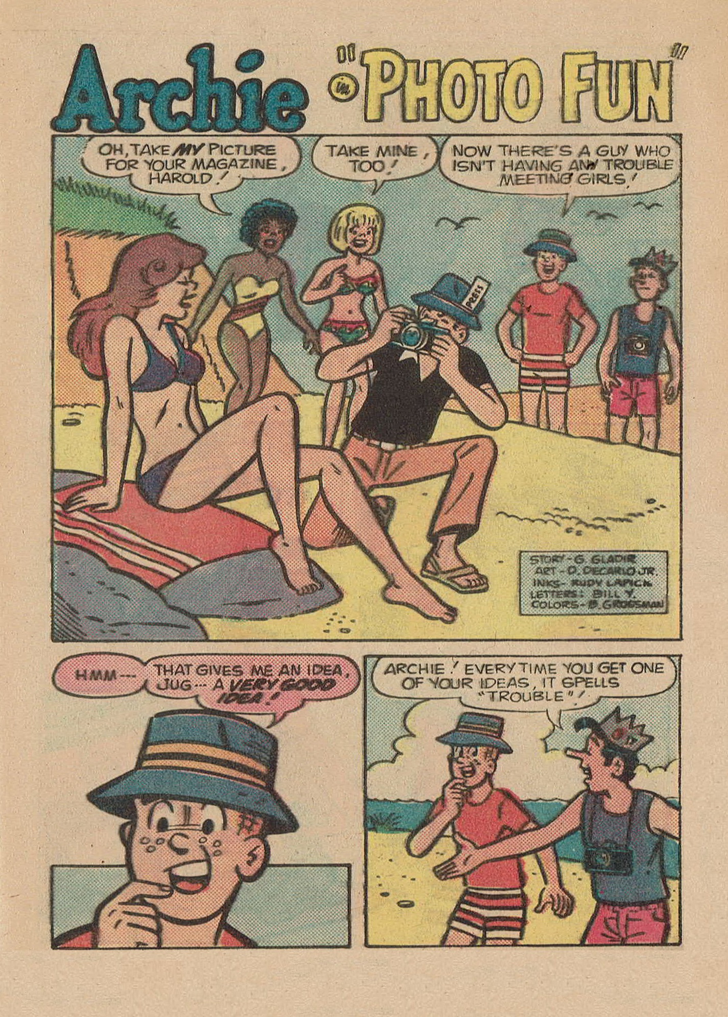 Read online Archie Digest Magazine comic -  Issue #74 - 125