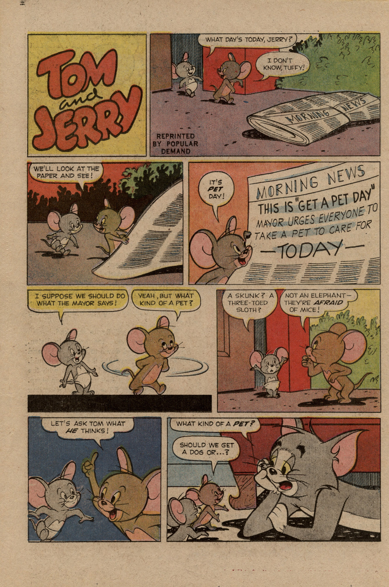 Read online Tom and Jerry comic -  Issue #252 - 22
